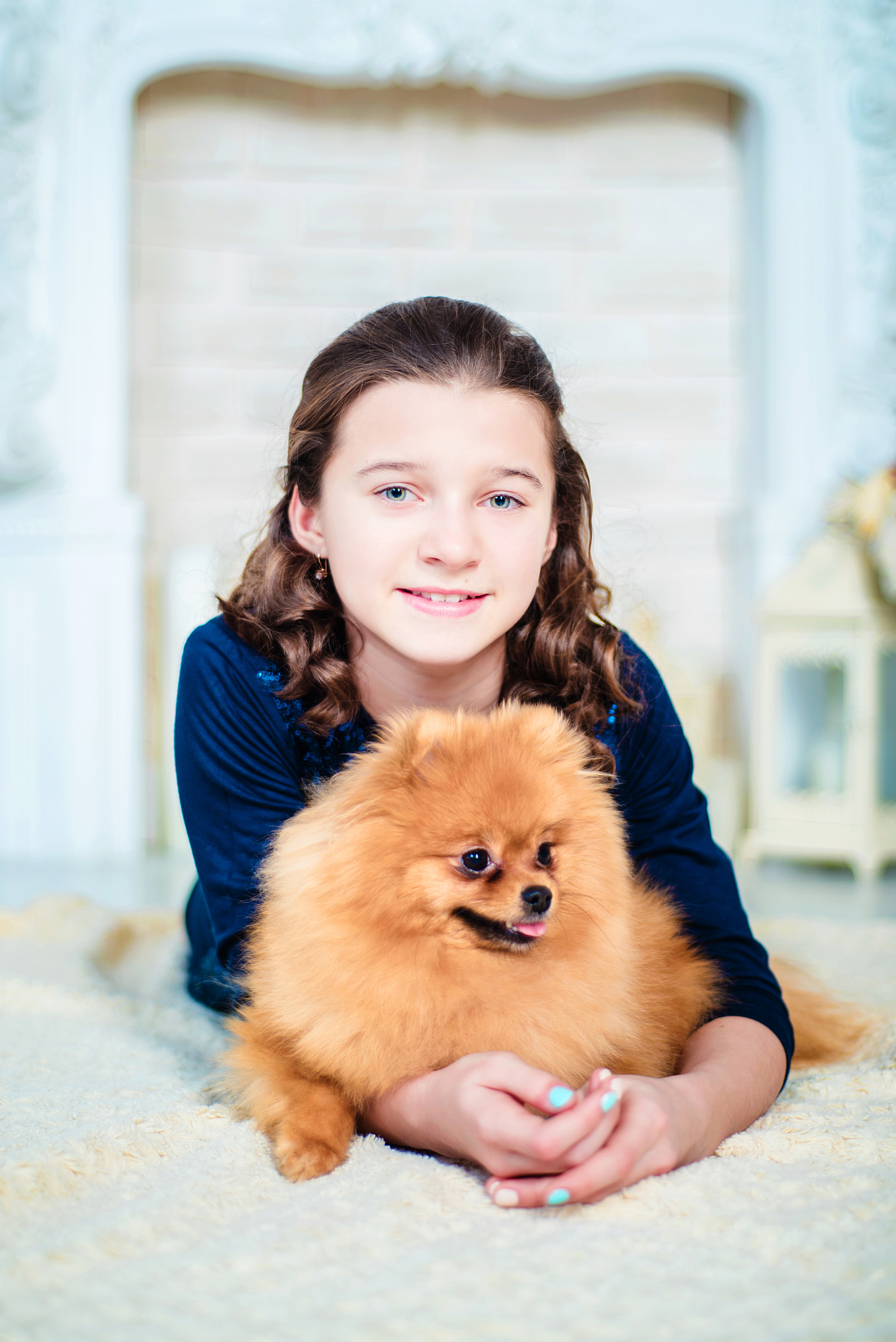 Студийная фотосессия для мамы с дочкой. Ваш фотограф в Москве