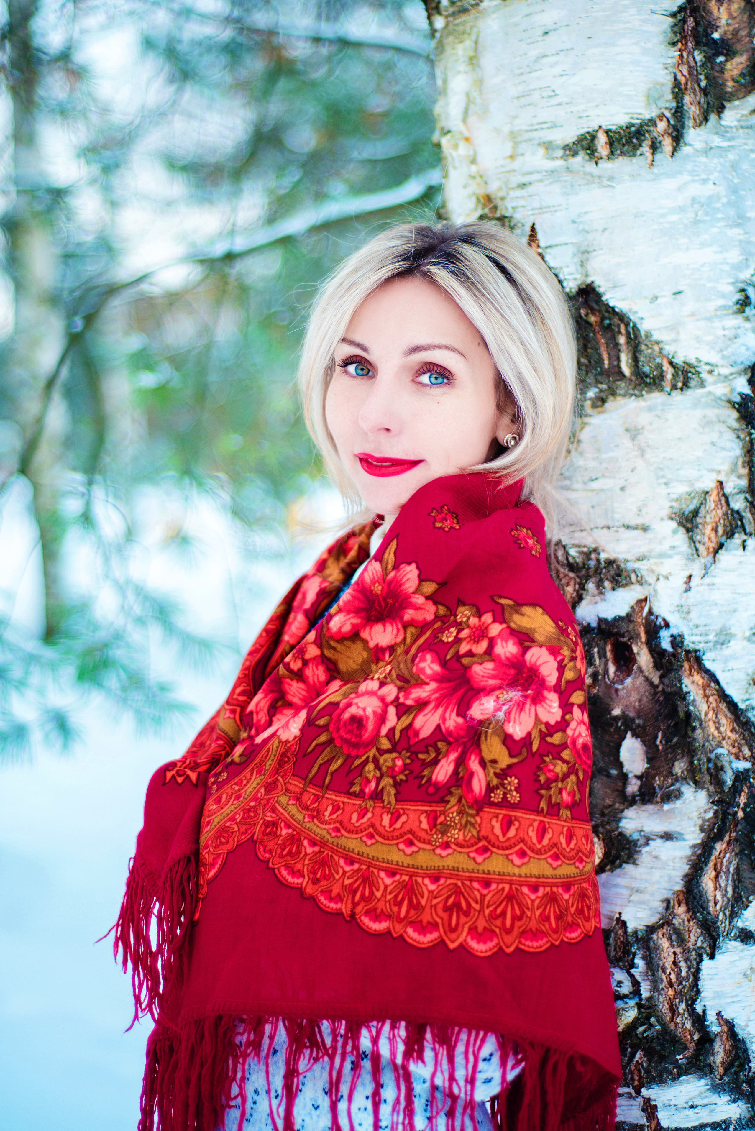 Зимняя фотосессия на природе. Ваш фотограф в Москве