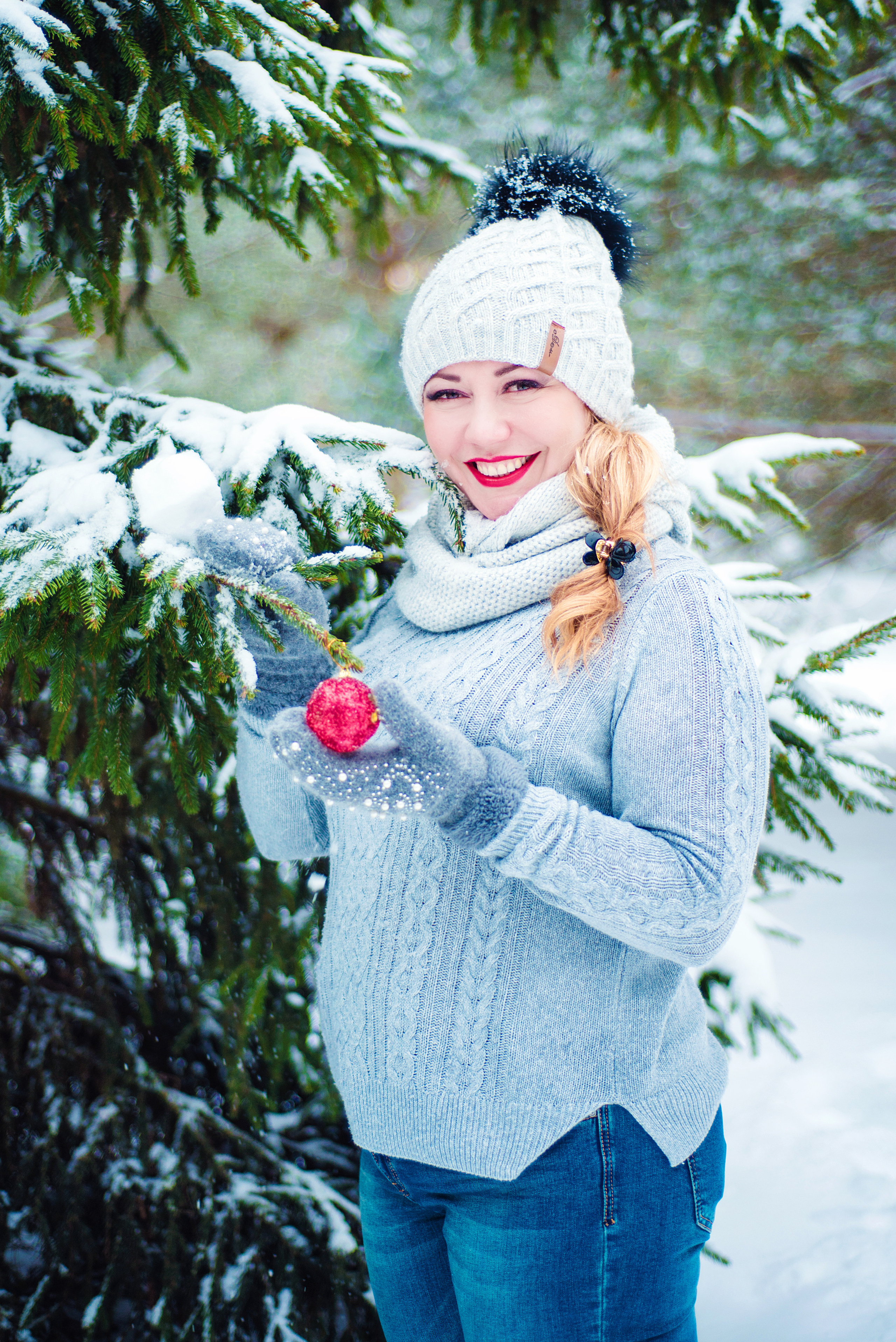 Зимняя фотосессия на природе. Ваш фотограф в Москве