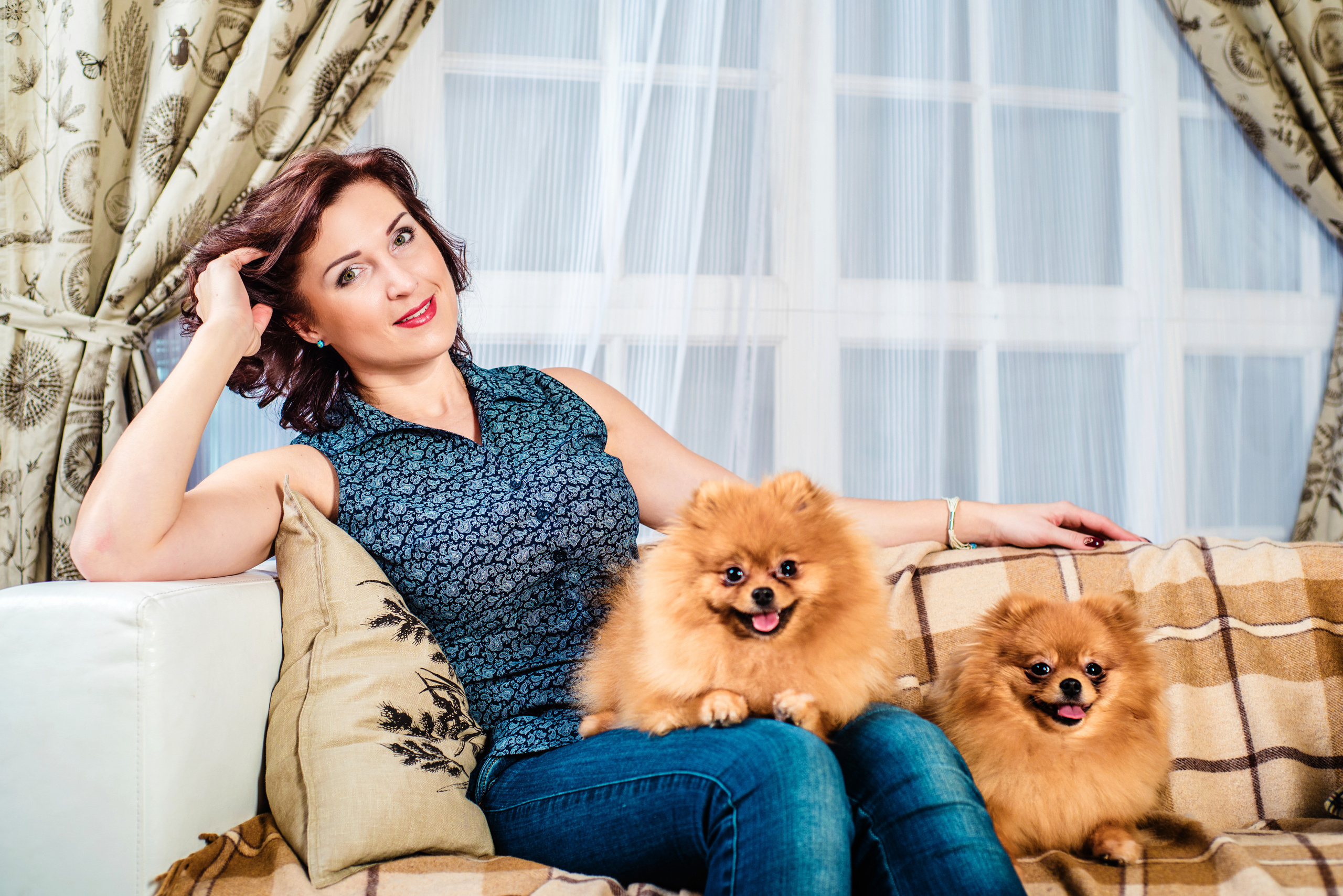 Студийная фотосессия для мамы с дочкой. Ваш фотограф в Москве