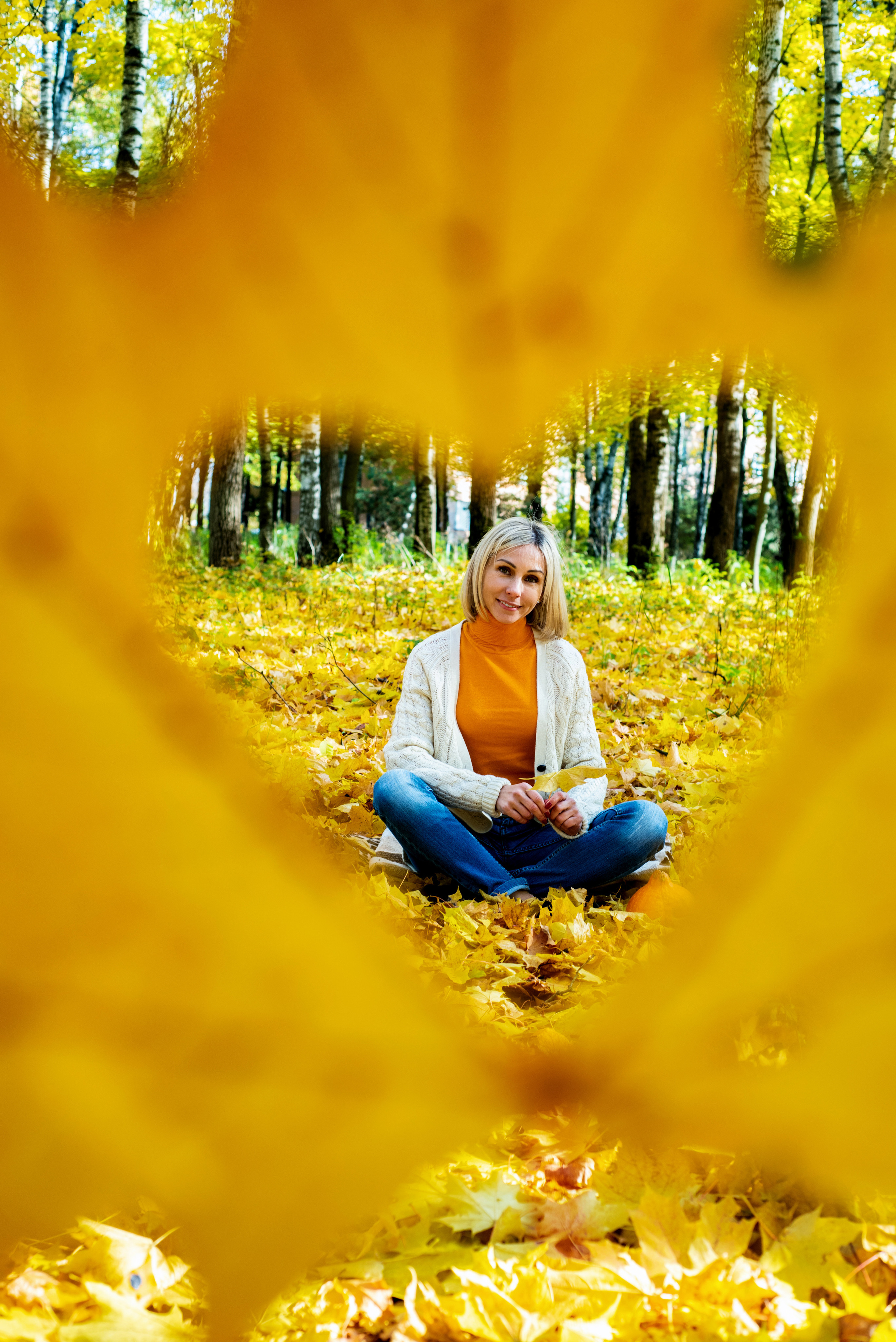 Фотодень в осеннем парке. Ваш фотограф в Москве