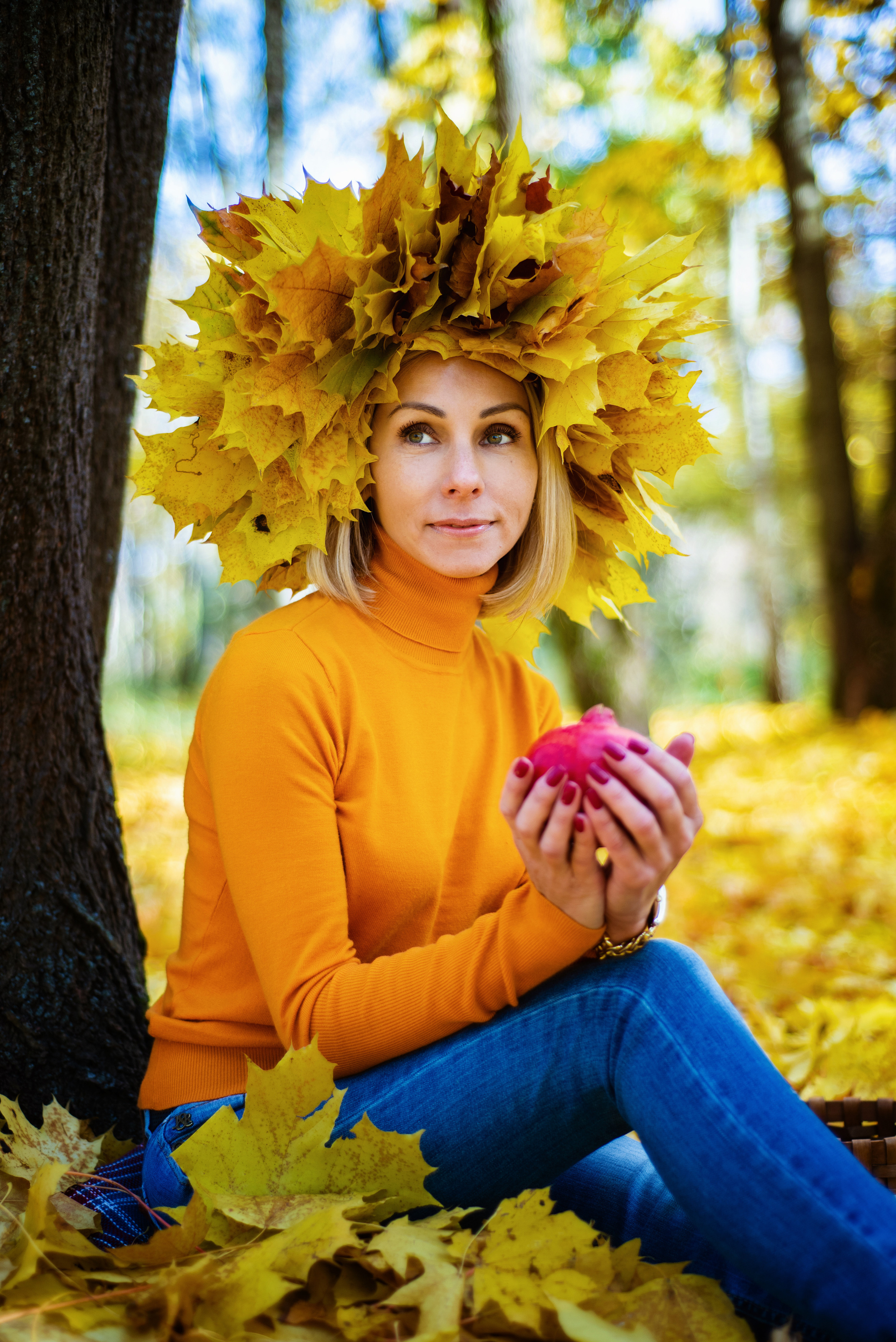 Фотодень в осеннем парке. Ваш фотограф в Москве