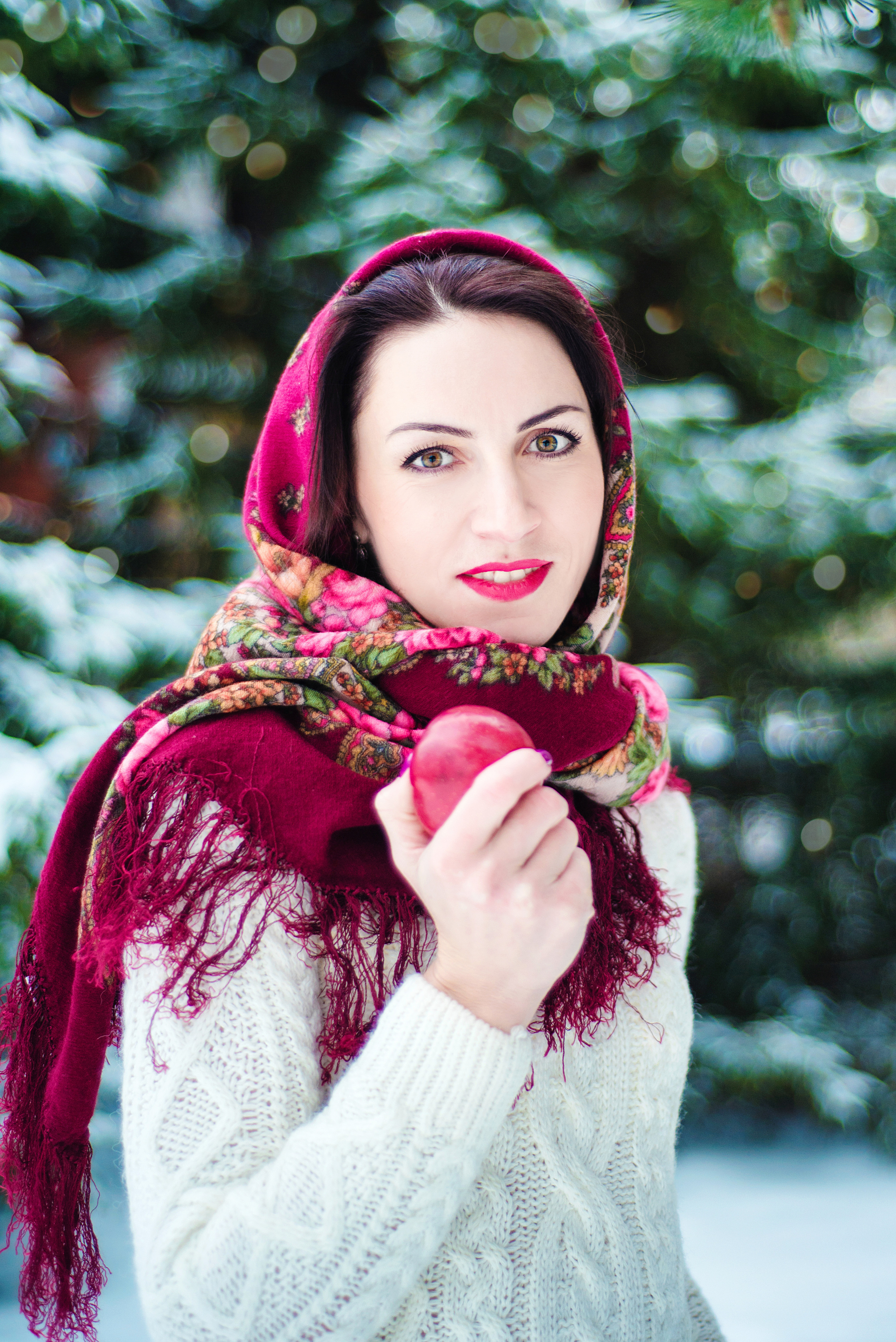 Зимняя фотосессия на природе. Ваш фотограф в Москве