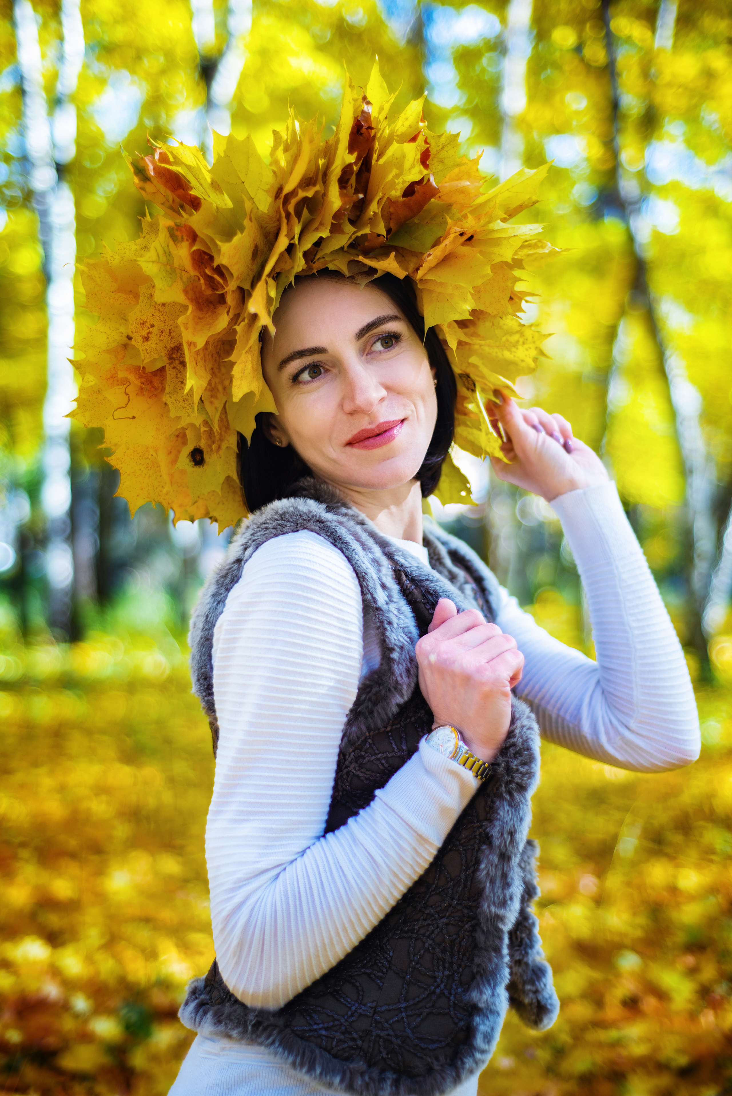 Фотодень в осеннем парке. Ваш фотограф в Москве