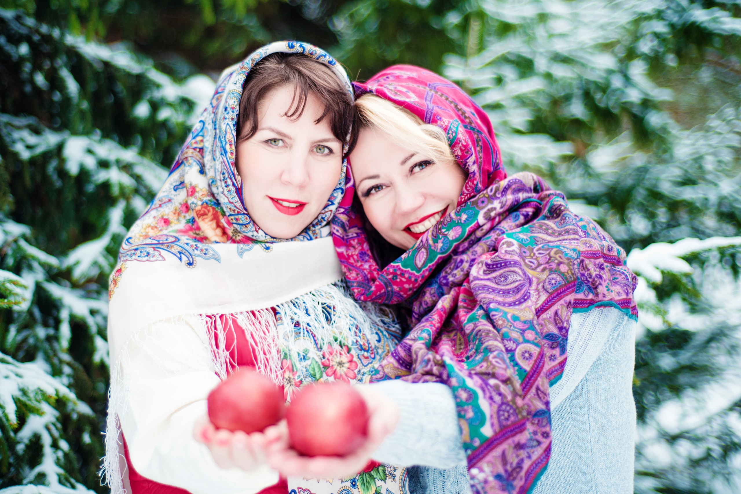 Зимняя фотосессия на природе. Ваш фотограф в Москве