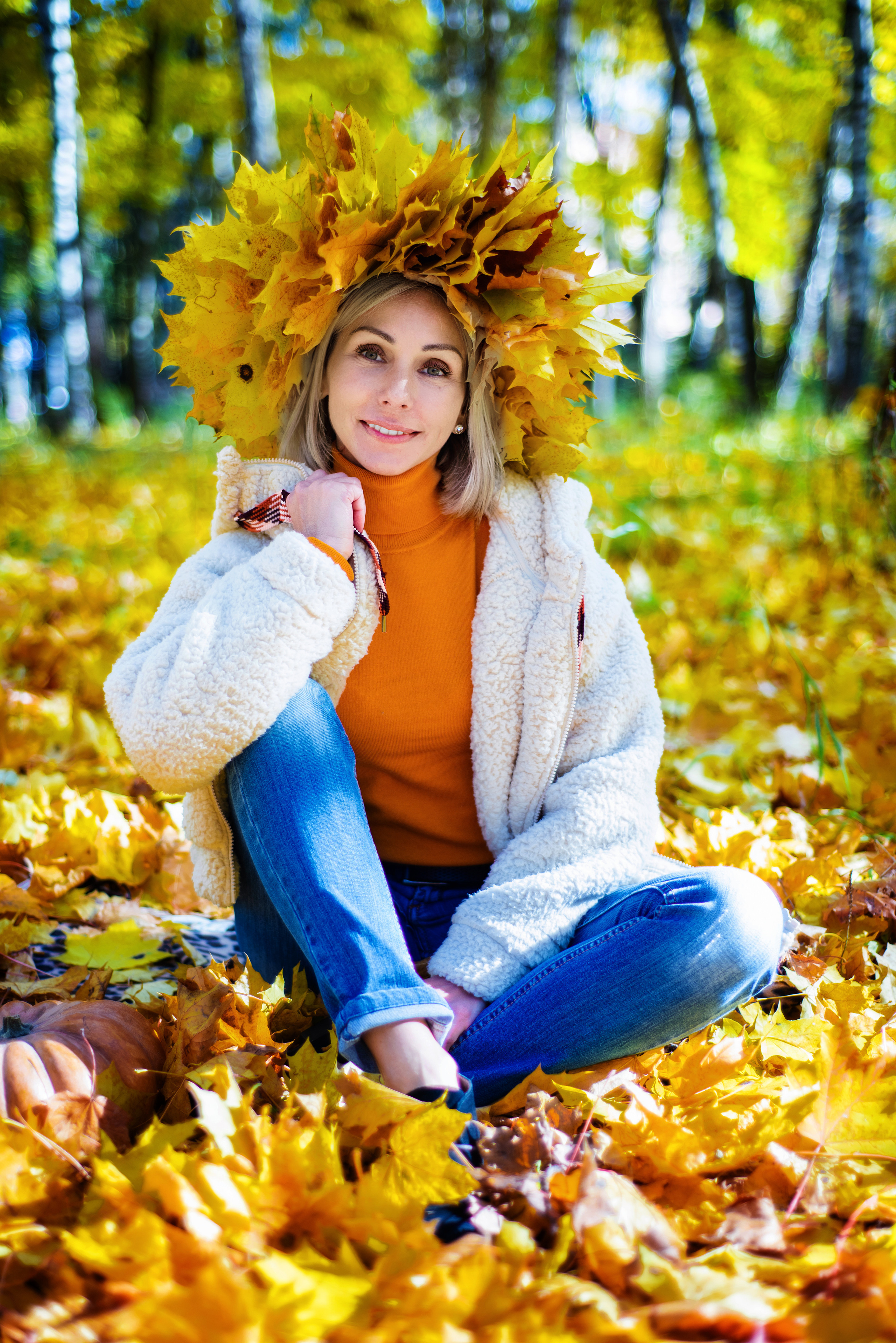 Фотодень в осеннем парке. Ваш фотограф в Москве