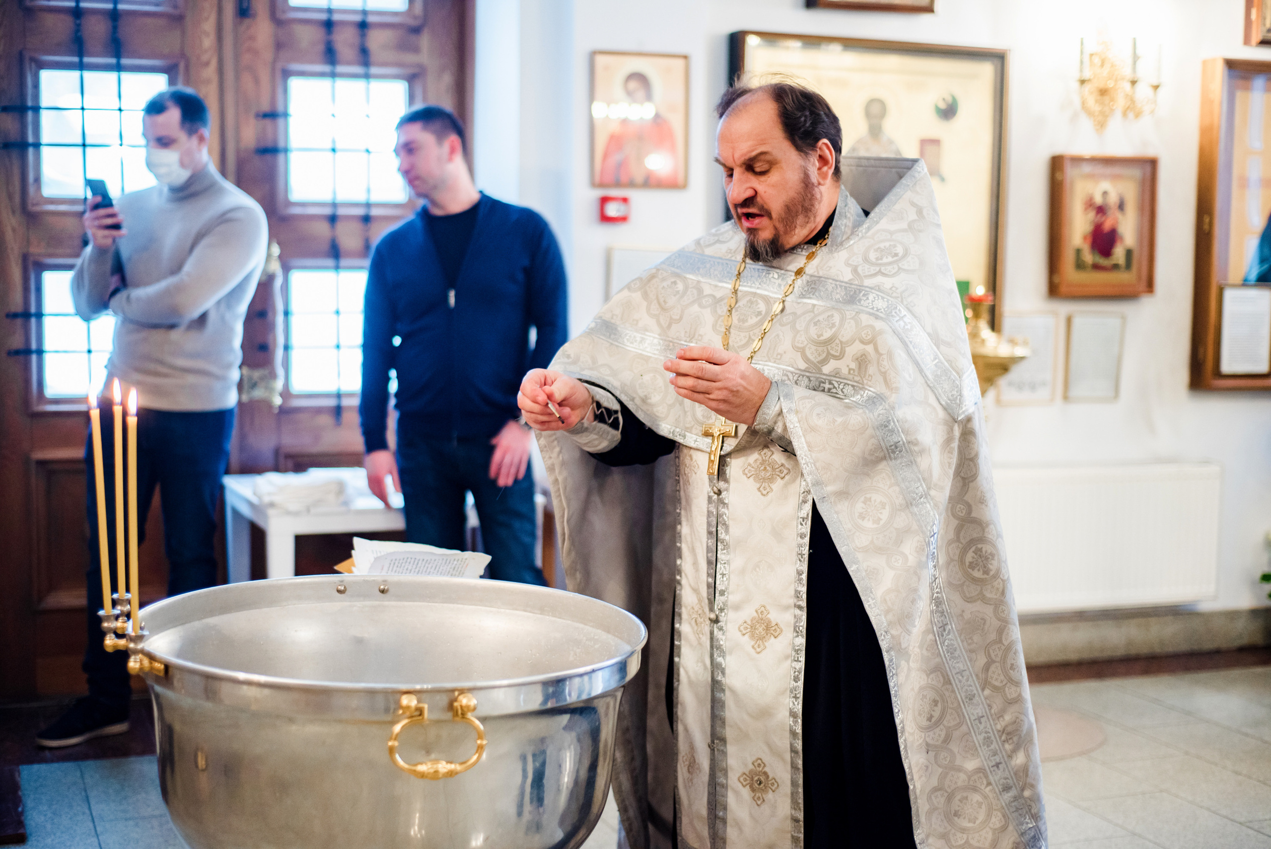 Крещение. Ваш фотограф в Москве