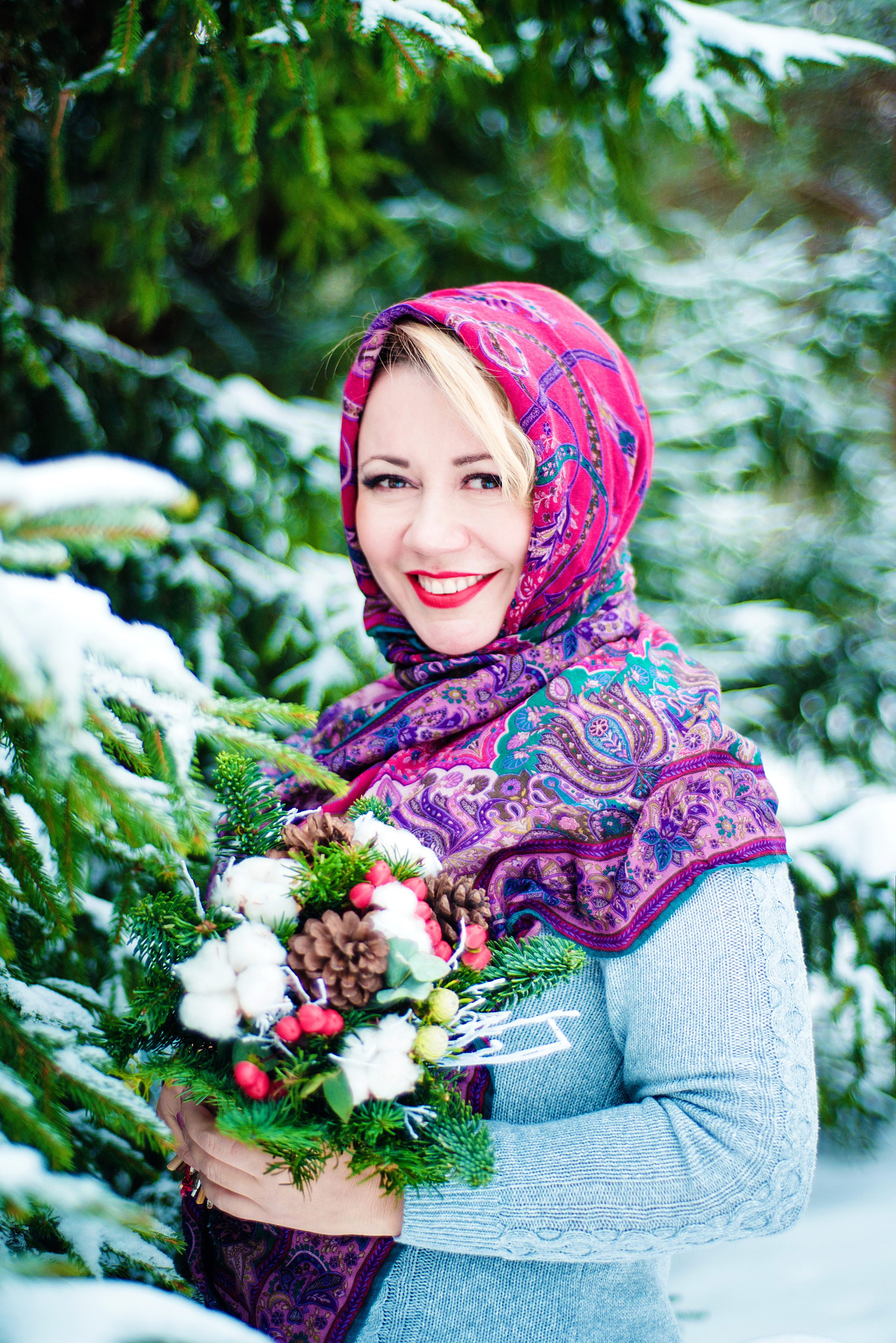 Зимняя фотосессия на природе. Ваш фотограф в Москве