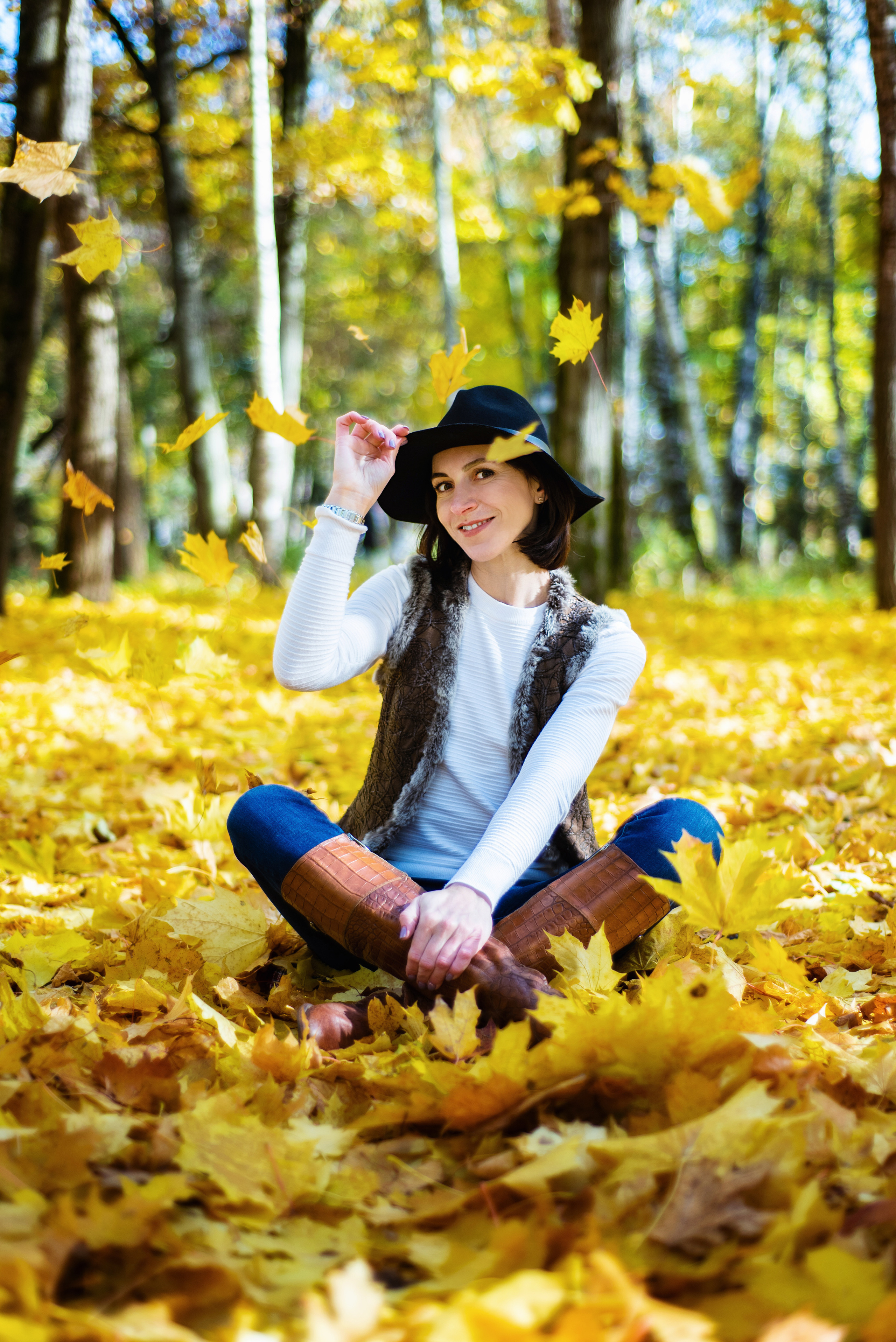 Фотодень в осеннем парке. Ваш фотограф в Москве