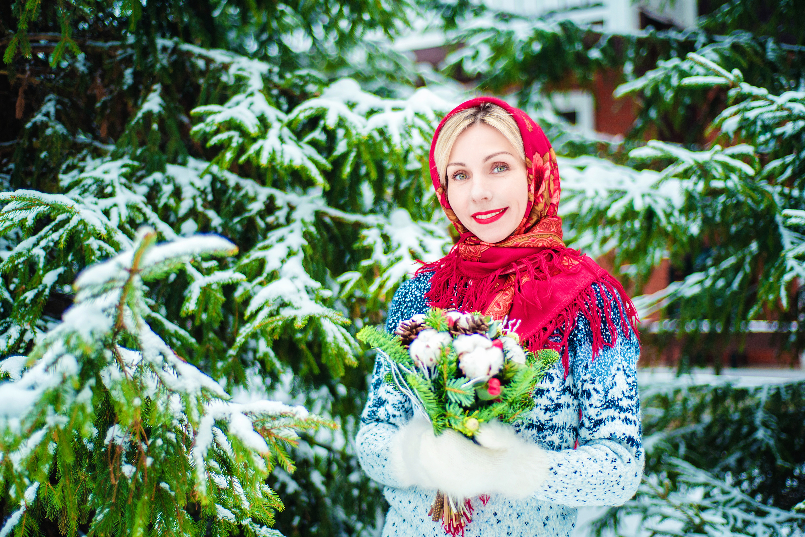 Зимняя фотосессия на природе. Ваш фотограф в Москве