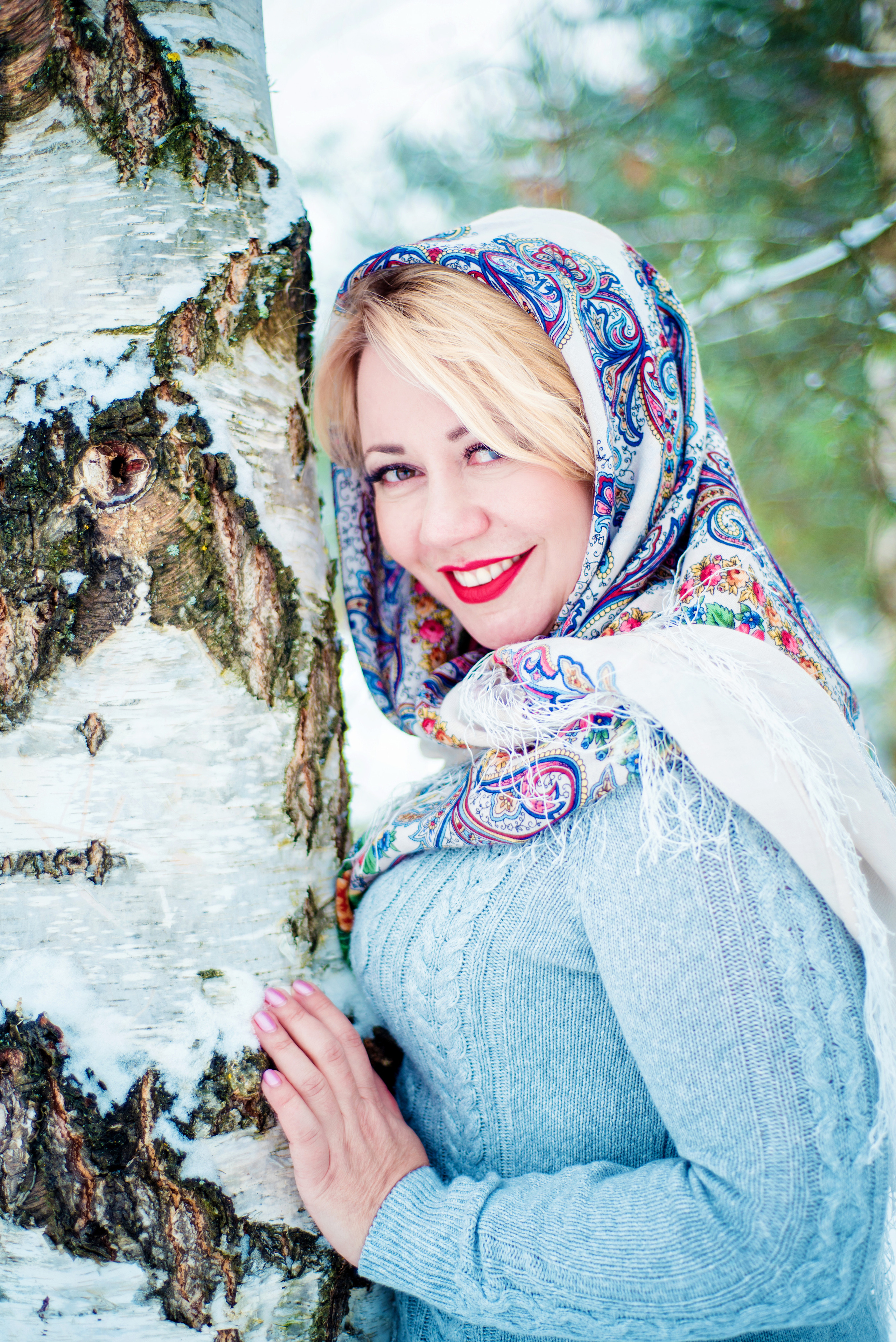 Зимняя фотосессия на природе. Ваш фотограф в Москве