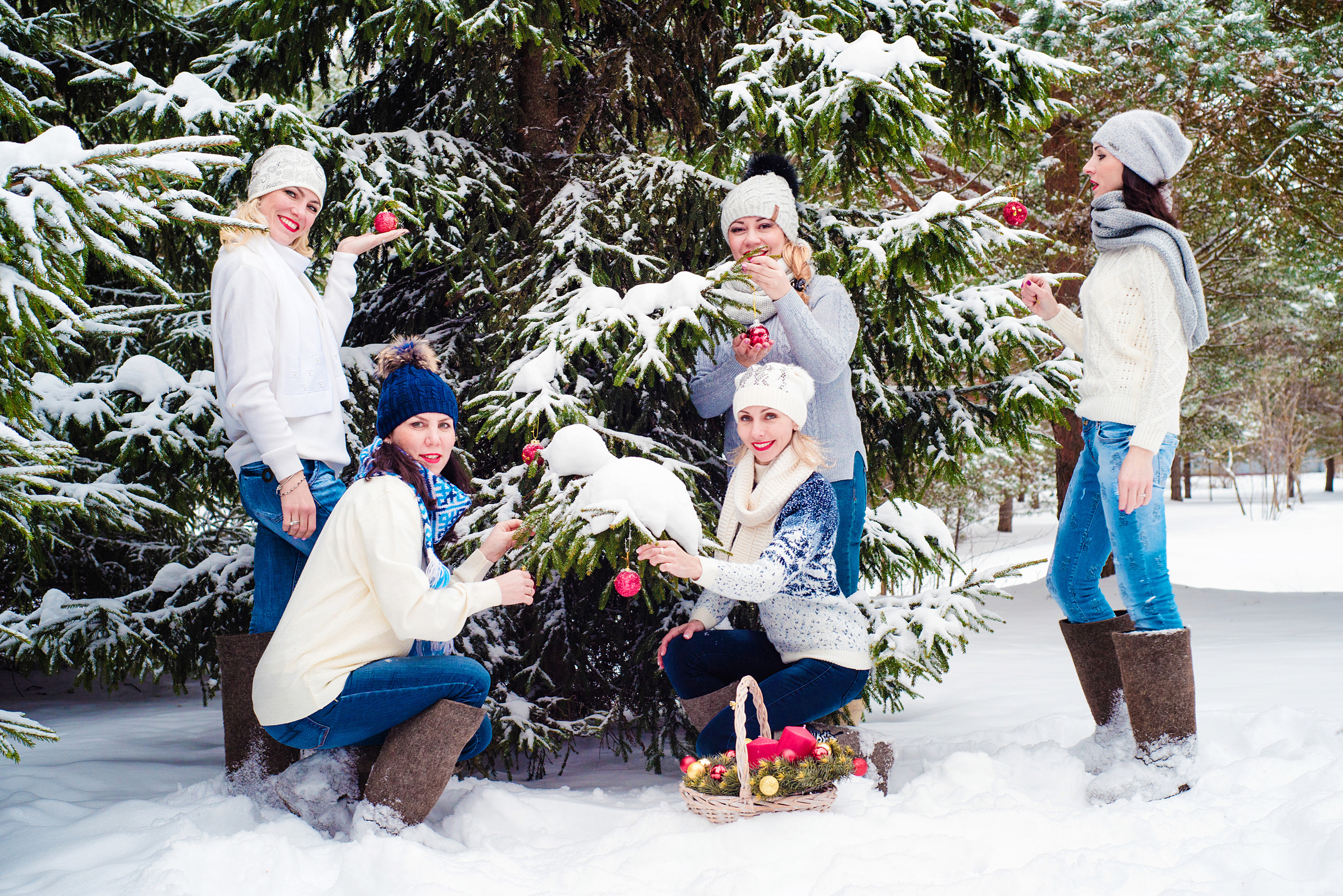 Зимняя фотосессия на природе. Ваш фотограф в Москве