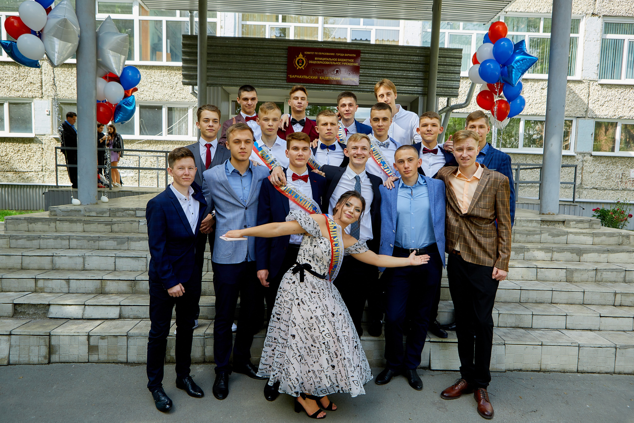 Кадеты выпускной. Фотограф Вячеслав Фарунин