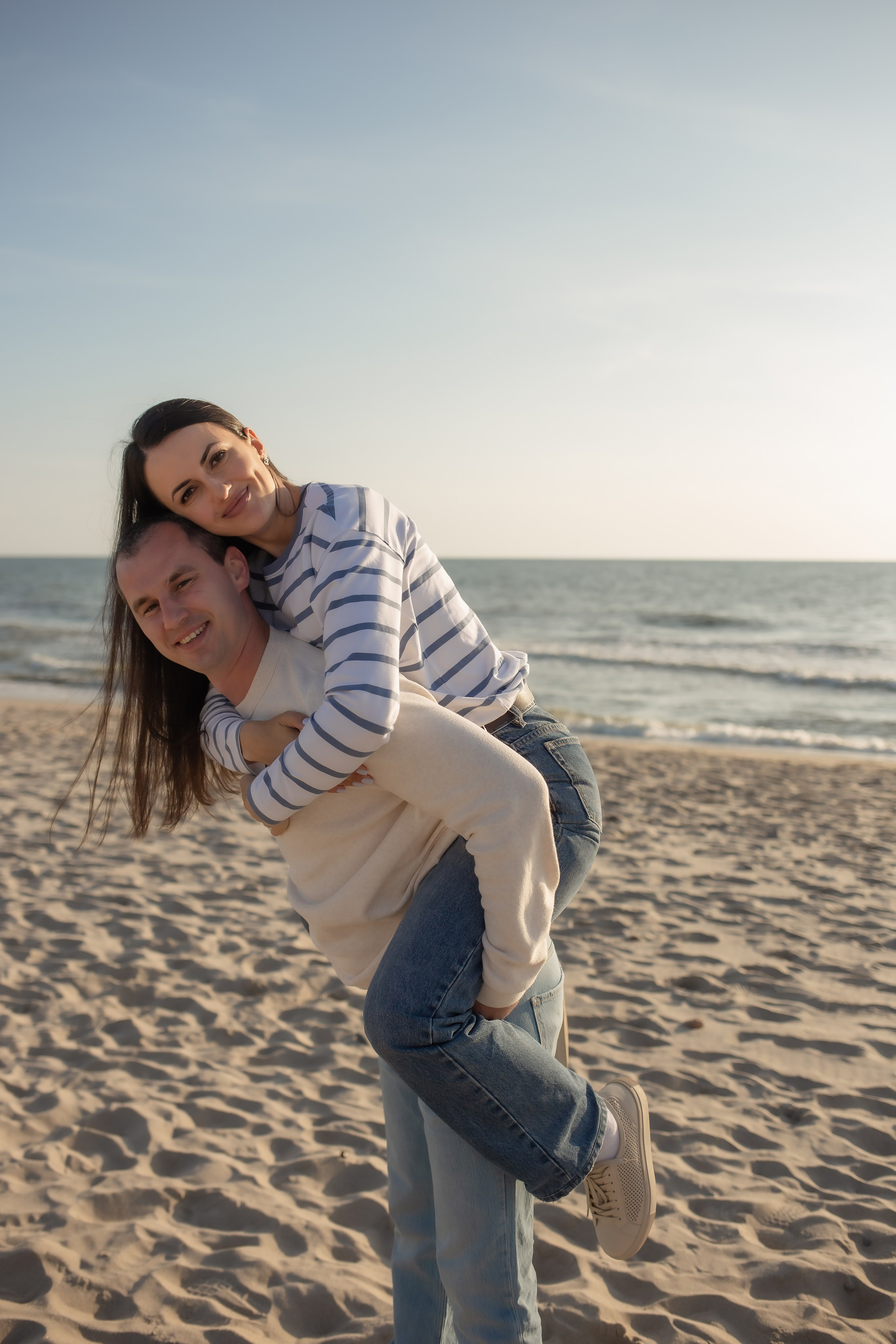 Павел и Татьяна. Закат в Янтарном. Фотограф в Калининграде Решетникова Алина