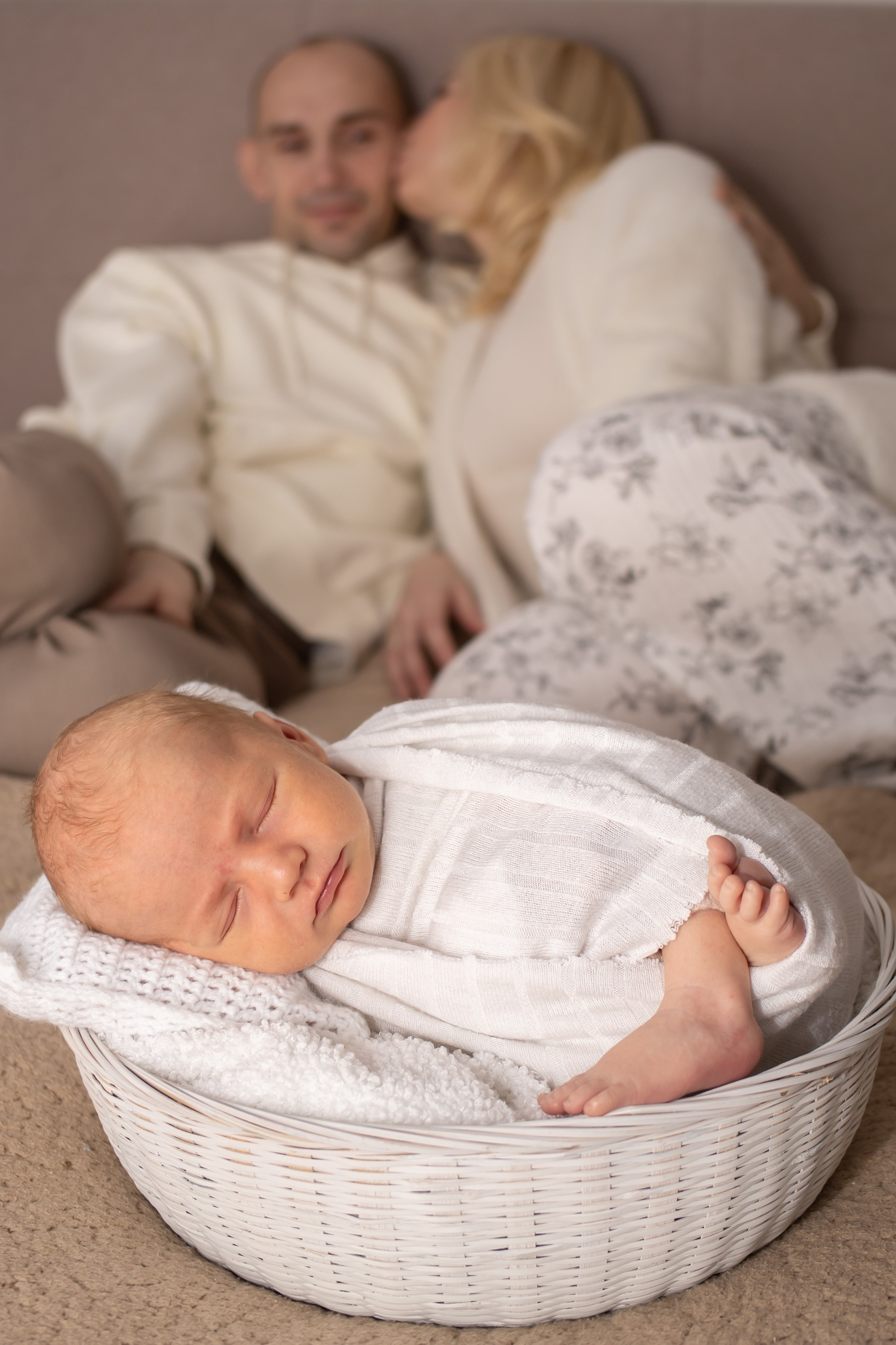 Семейная «Лайт». Фотограф новорожденных в Екатеринбурге
