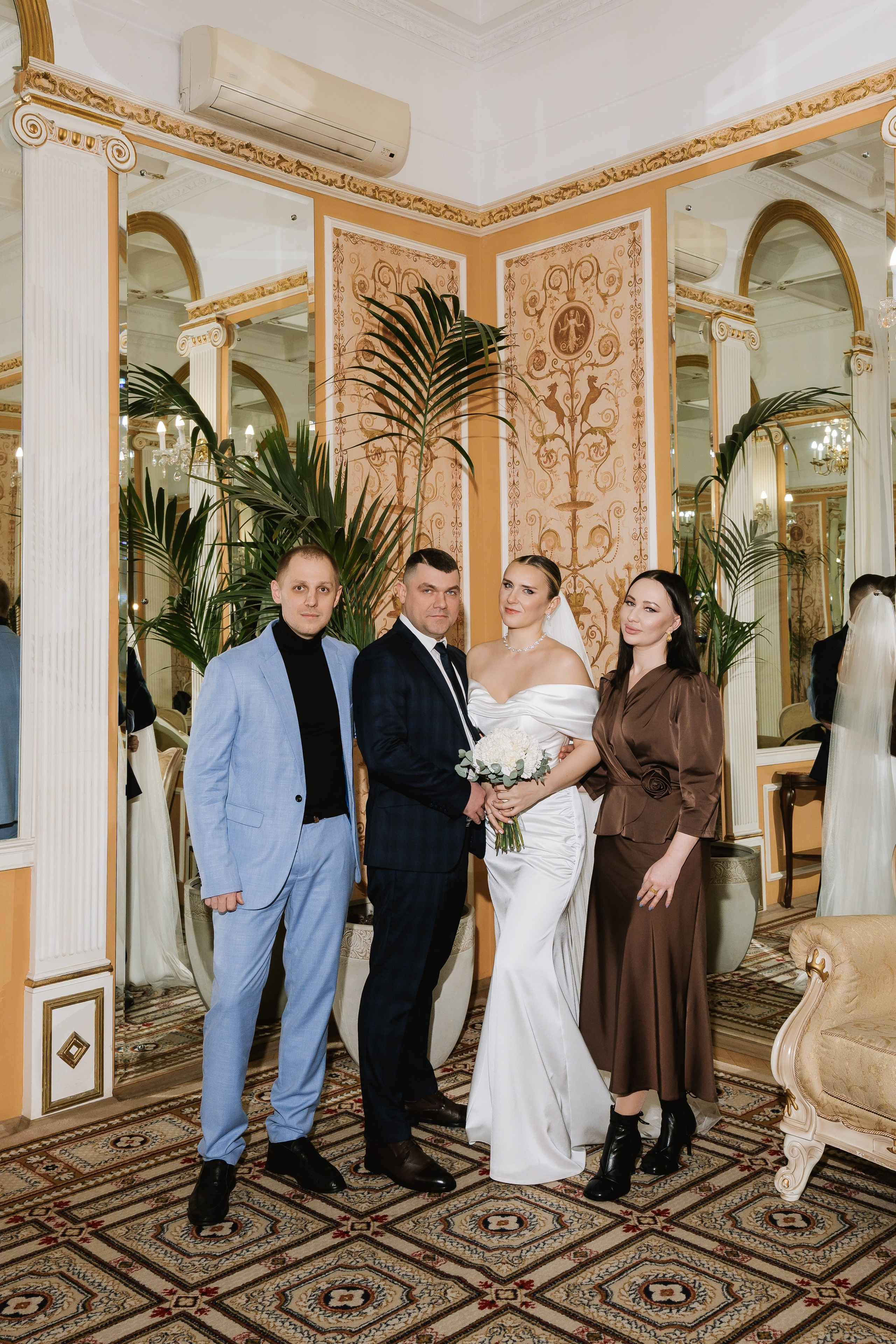 Свадьба Людмилы и Дмитрия. Свадебный фотограф в Москве Яна Деньгина