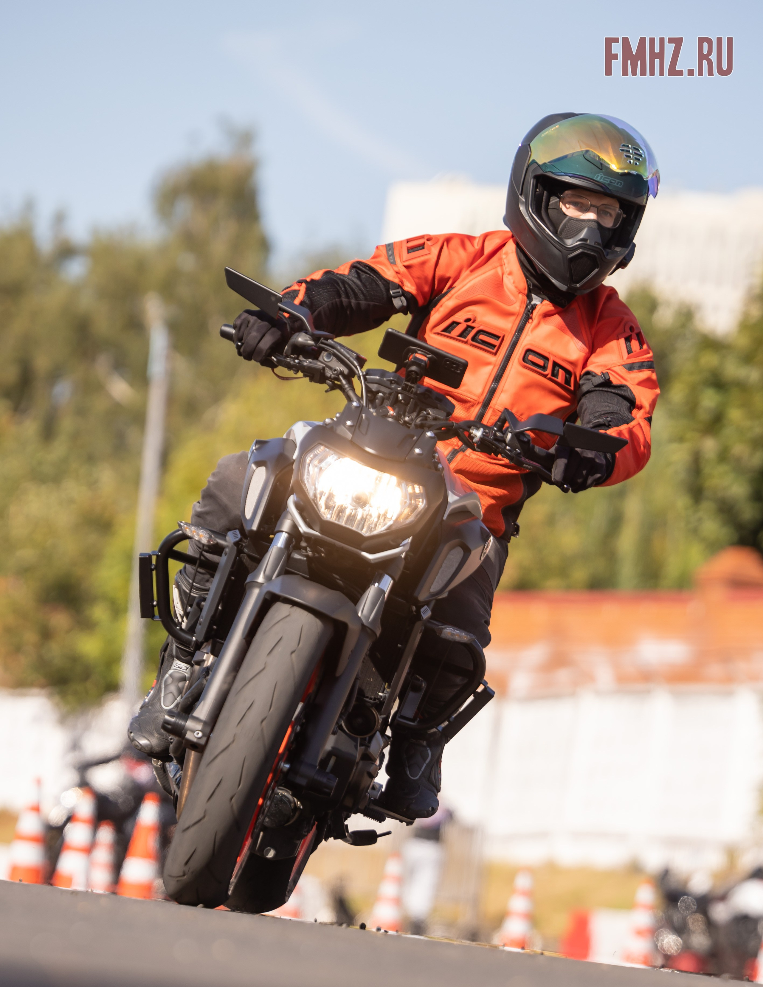 Соревнования по мотоджимхане на площадке Мосгортранс 15.09.2024. Фотограф Владимир Охрименко