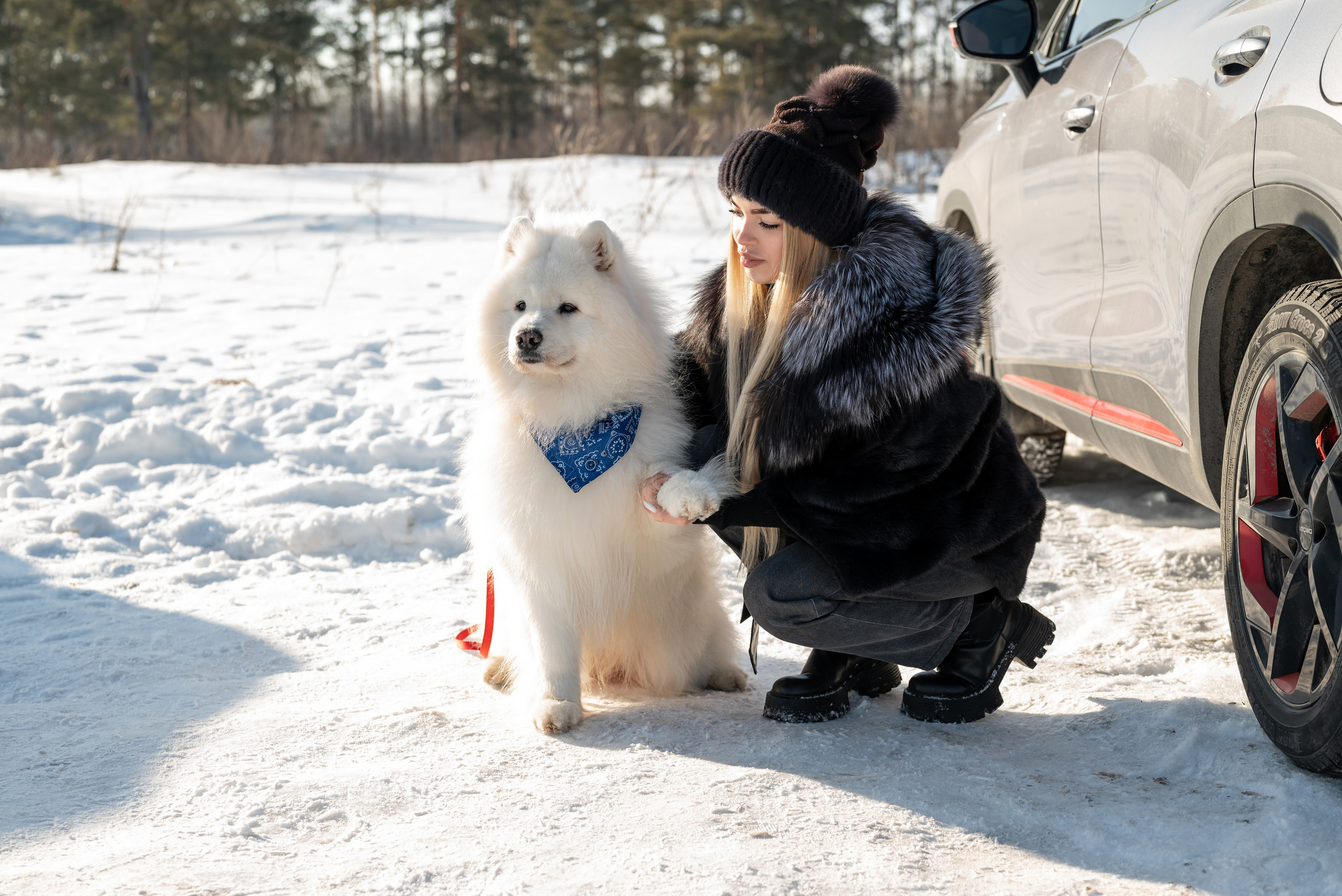 Фотопроект с Платоном и машиной на улице. Фотограф в городе Салават