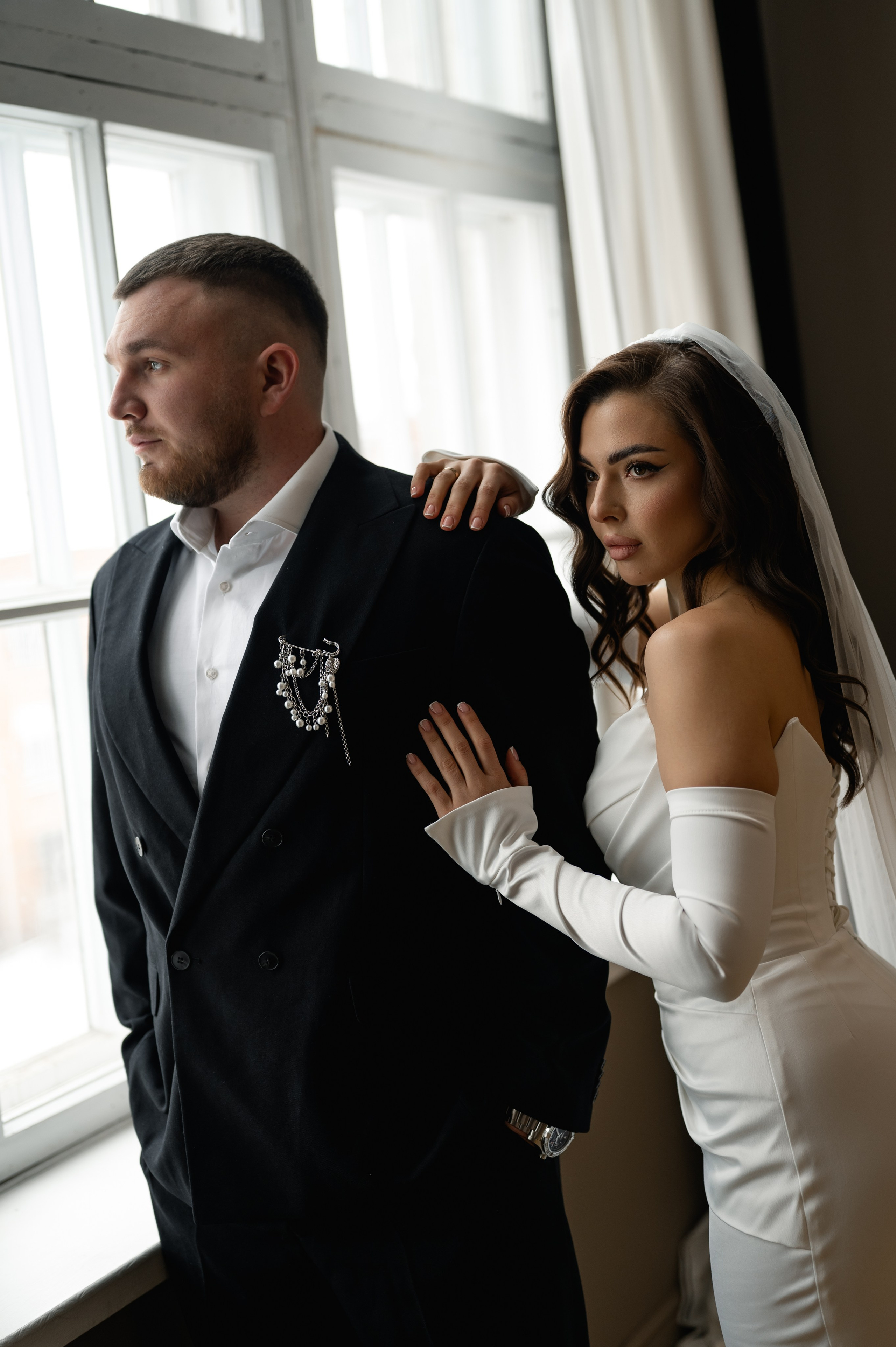 Свадебная фотосессия в студии. Свадебный и семейный фотограф в Краснодаре Алина Мельник