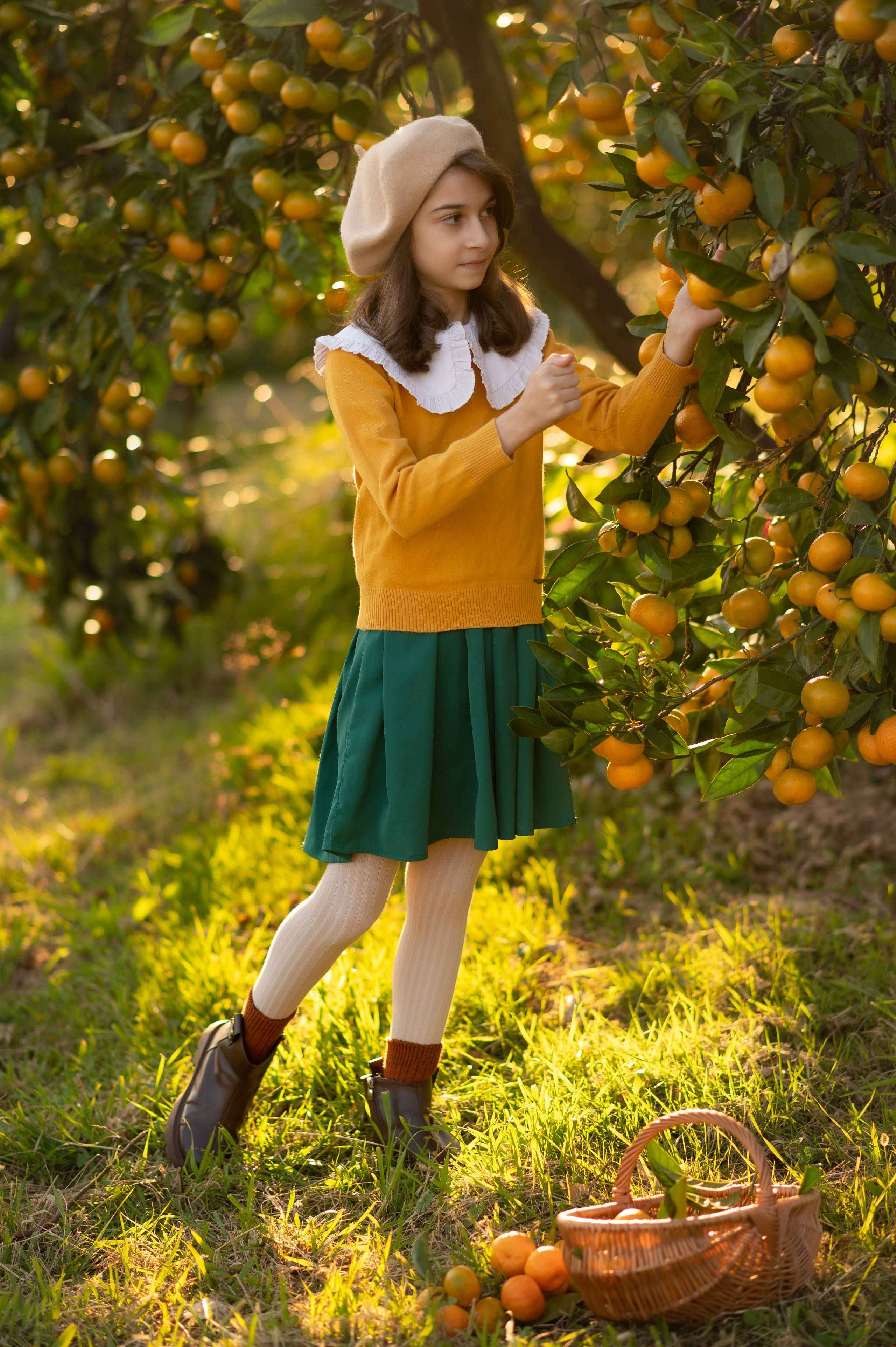 Мандарины. Детский и семейный фотограф в Абхазии