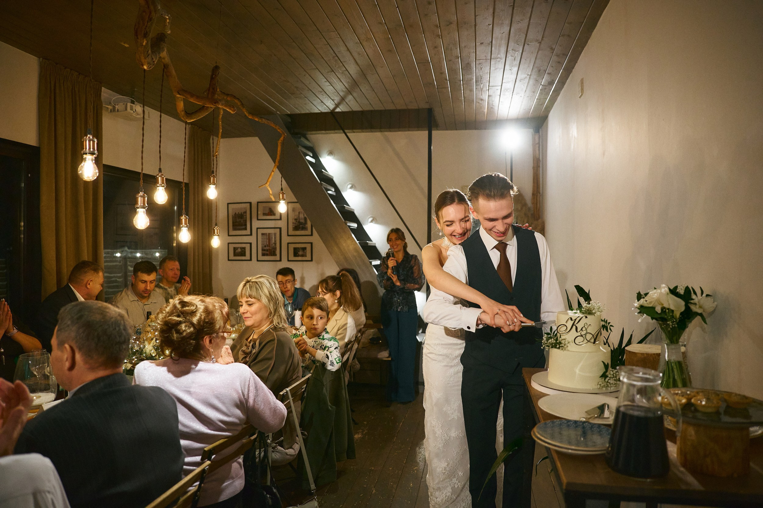 Леша и Ксюша. Декабрьский вечер с родными. Не только свадебный фотограф Чеглаков Алексей