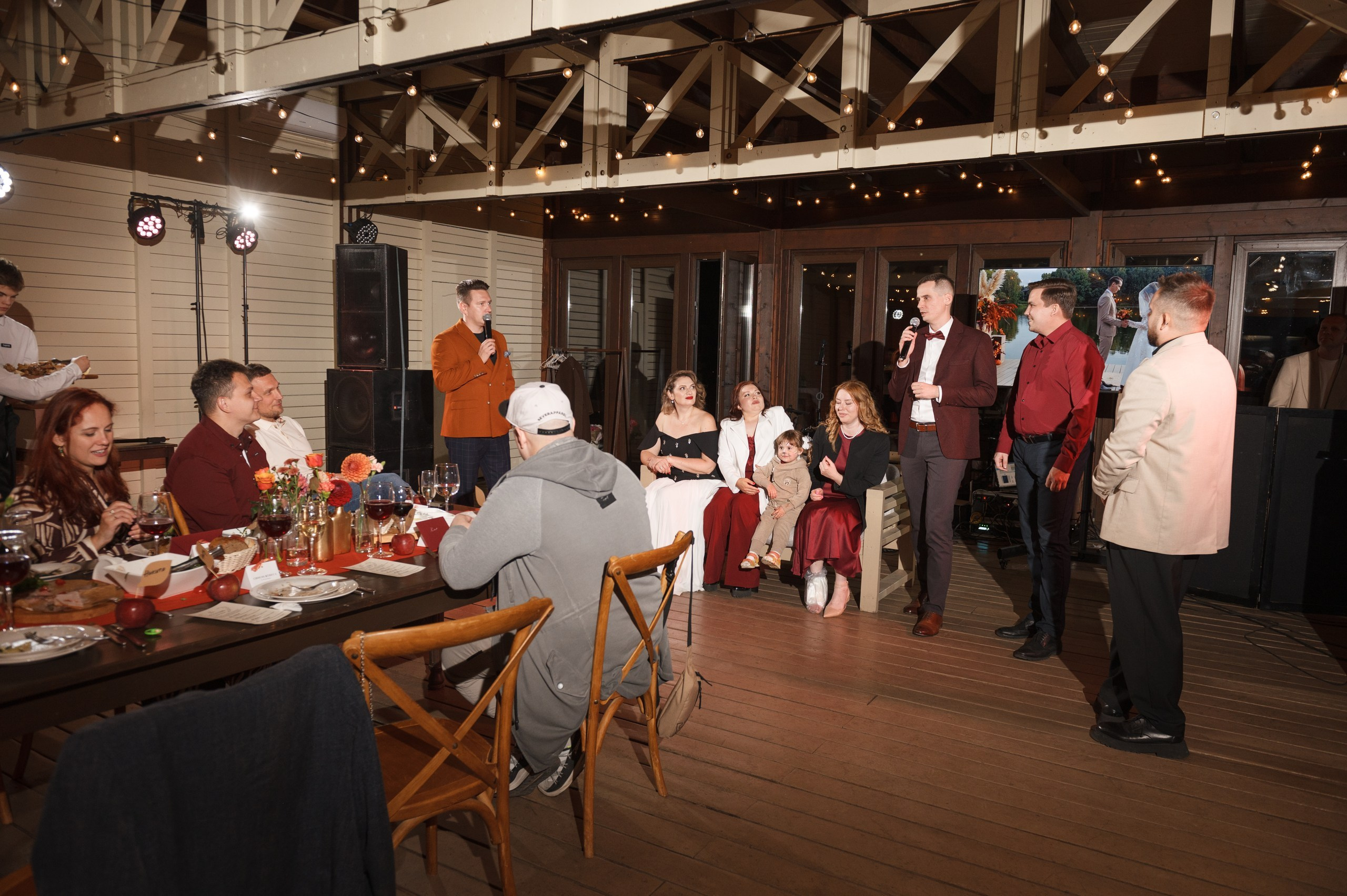 Яркая осенняя свадьба Игоря и Анны. Праздничное агентство ПИОН