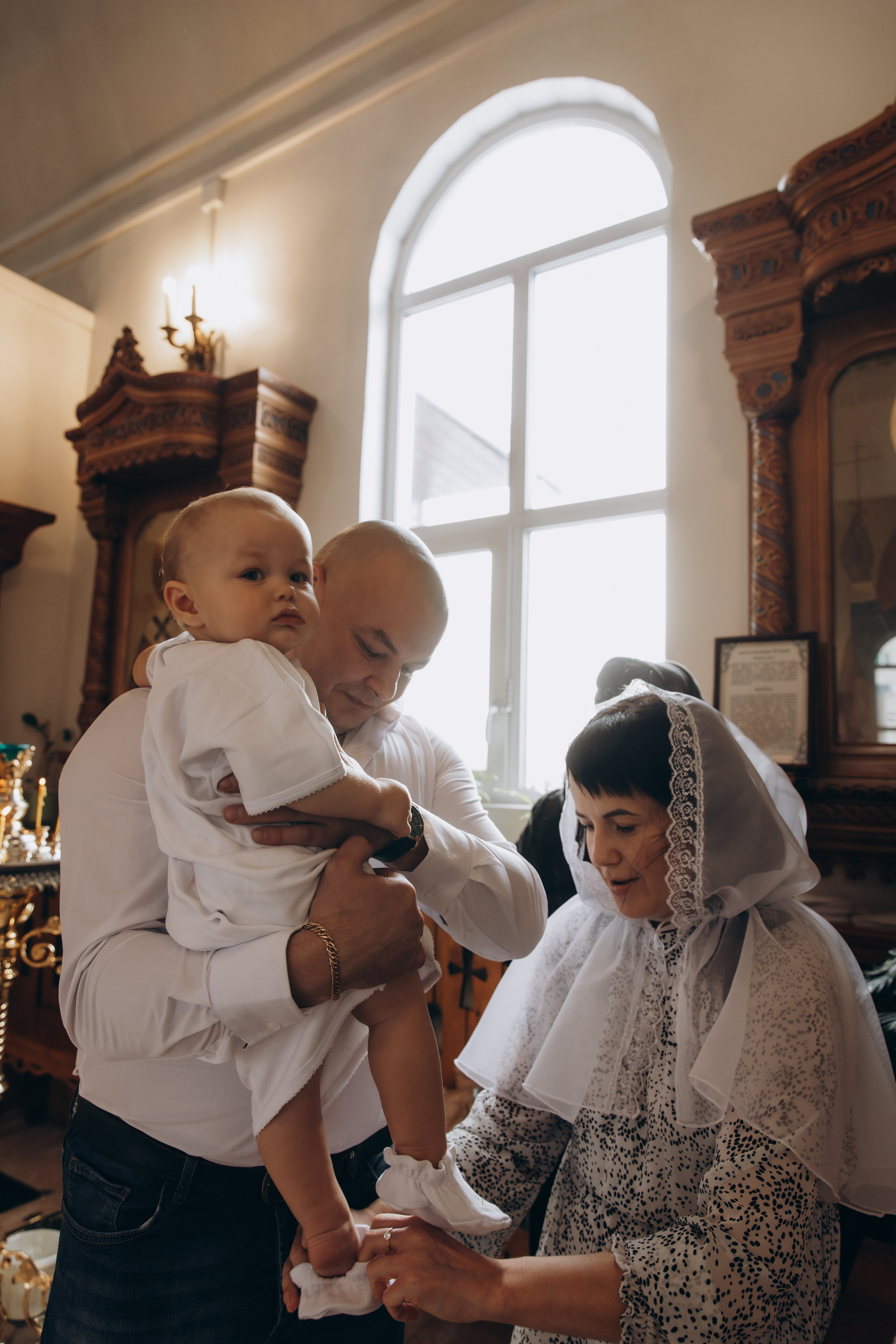 Таинство Крещения. Северная церковь. Фотограф Новый Уренгой I Ньюборн I Фотограф материнства I ЯНАО