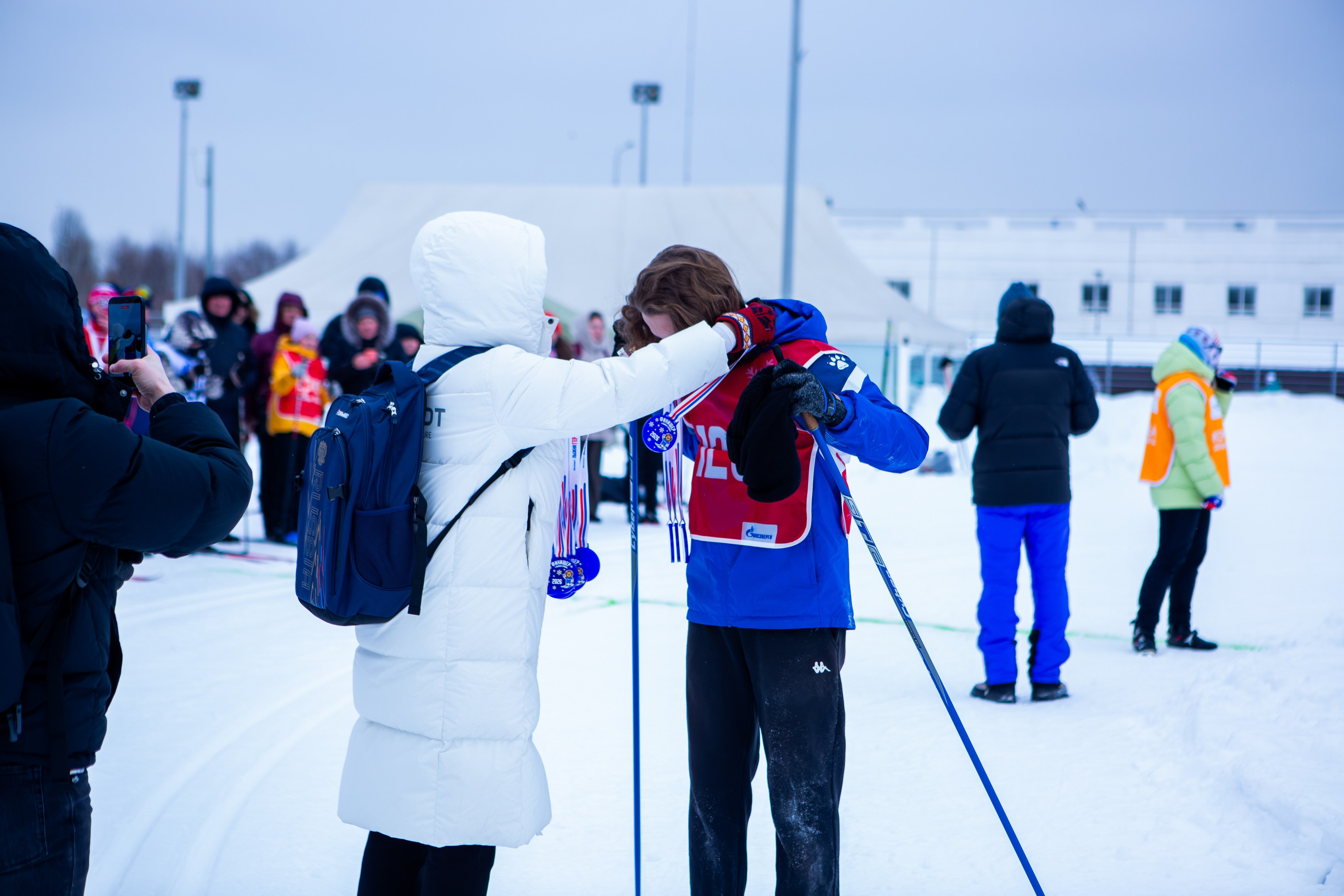 Лыжные гонки «Объединенные спортом». Репортажный, семейный, свадебный, портретный фотограф
