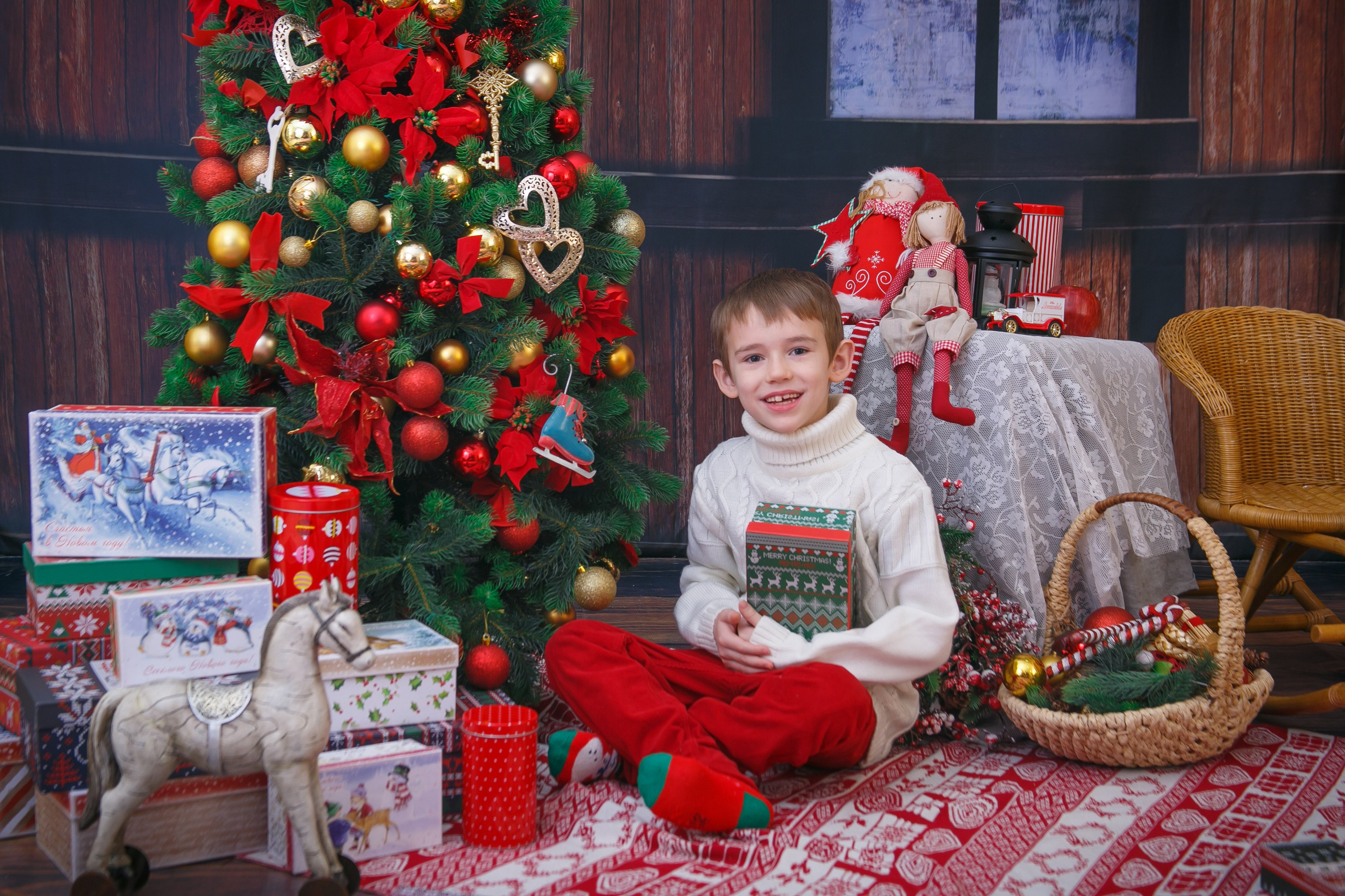 Рождество. Семейный и детский фотограф Антон Зорин