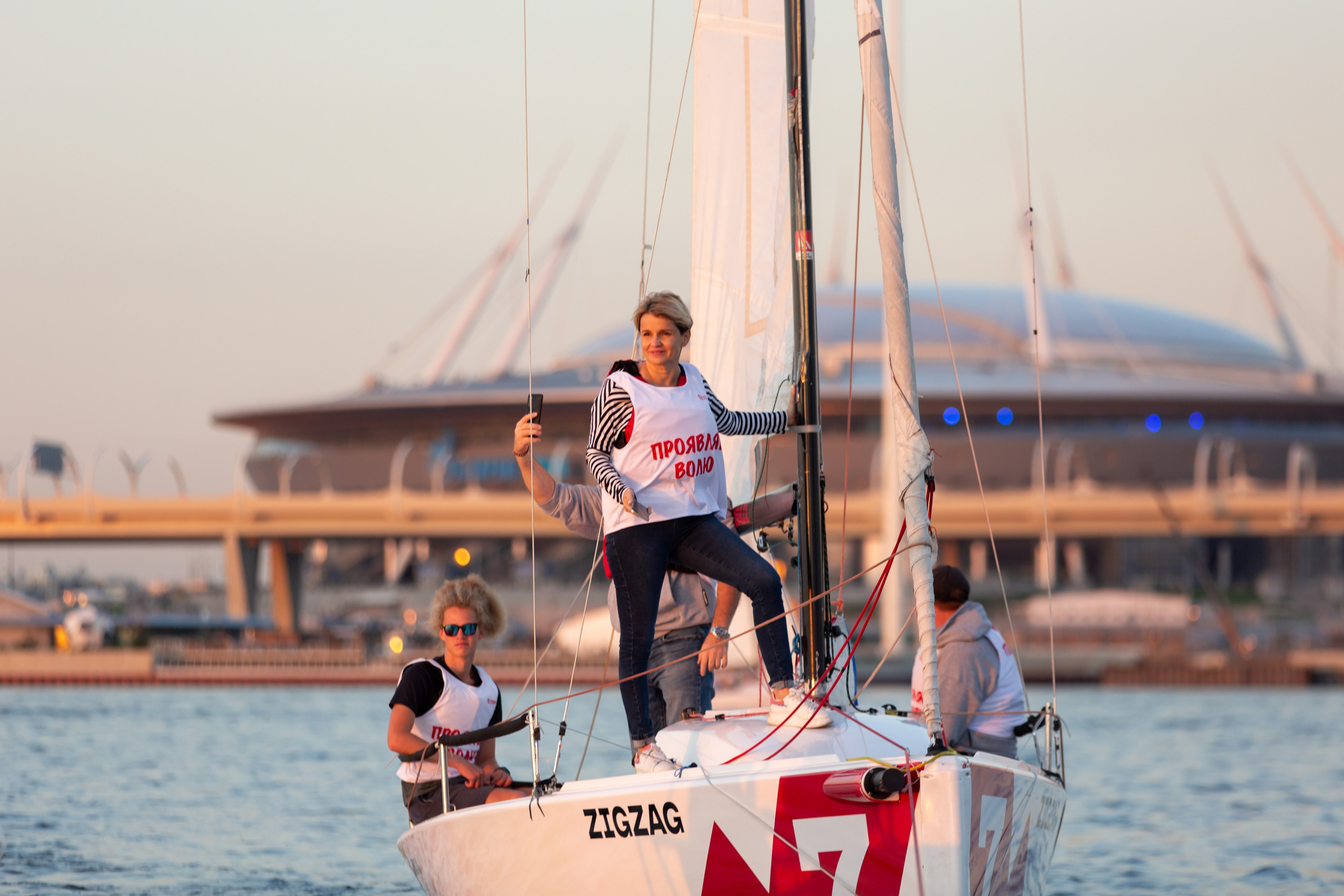 Яхтинг для «Петровича». Снимаю съемки