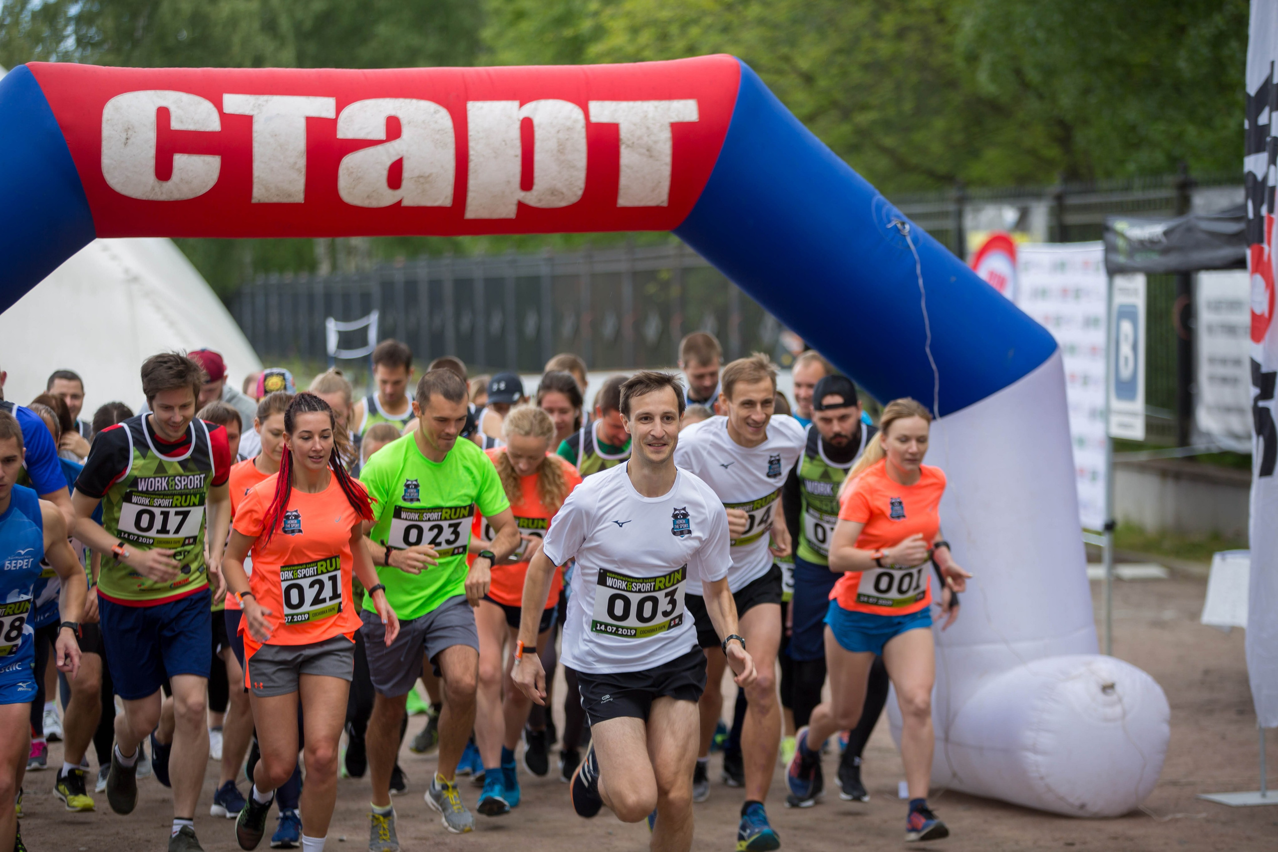 Забег для «Work&Sport». Снимаю съемки