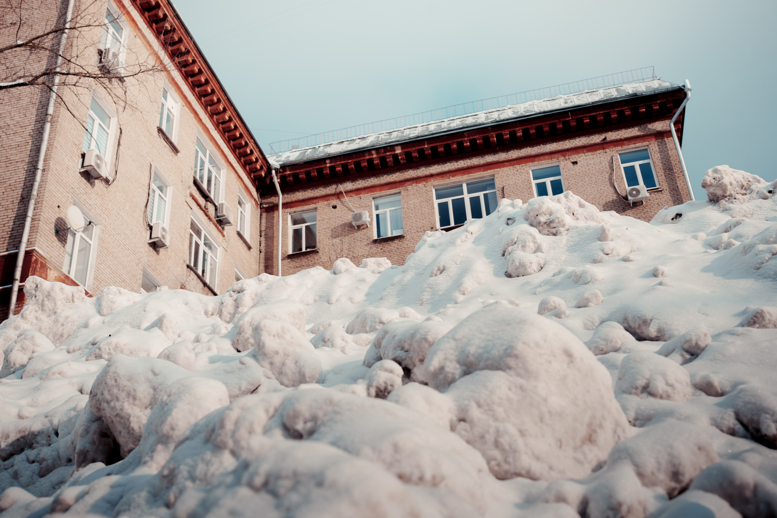 Сугробы. Polypolarphotography