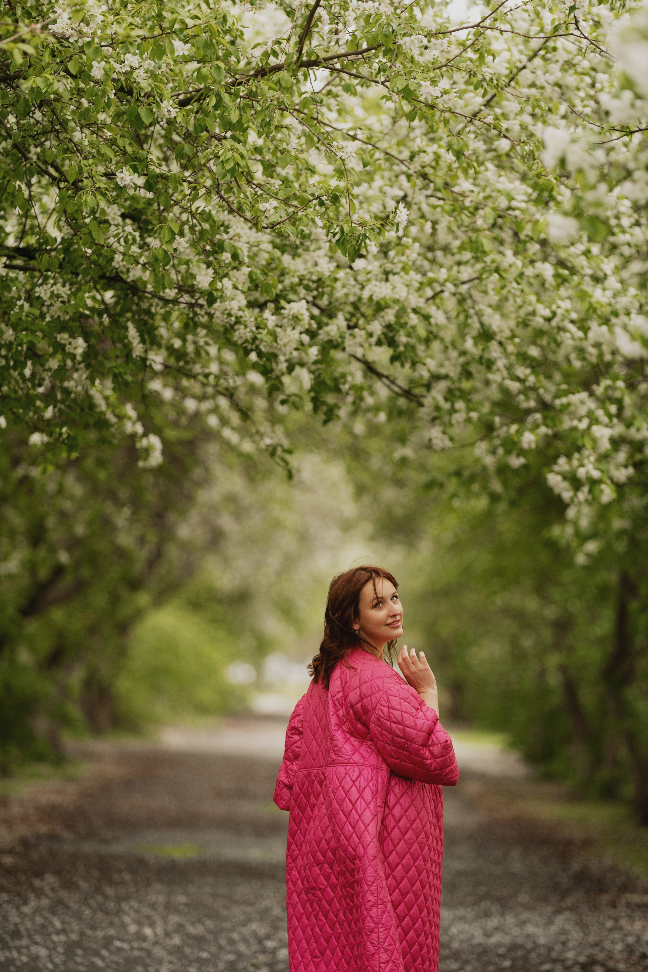 Юля (съемка в яблонях). Kameramotor74