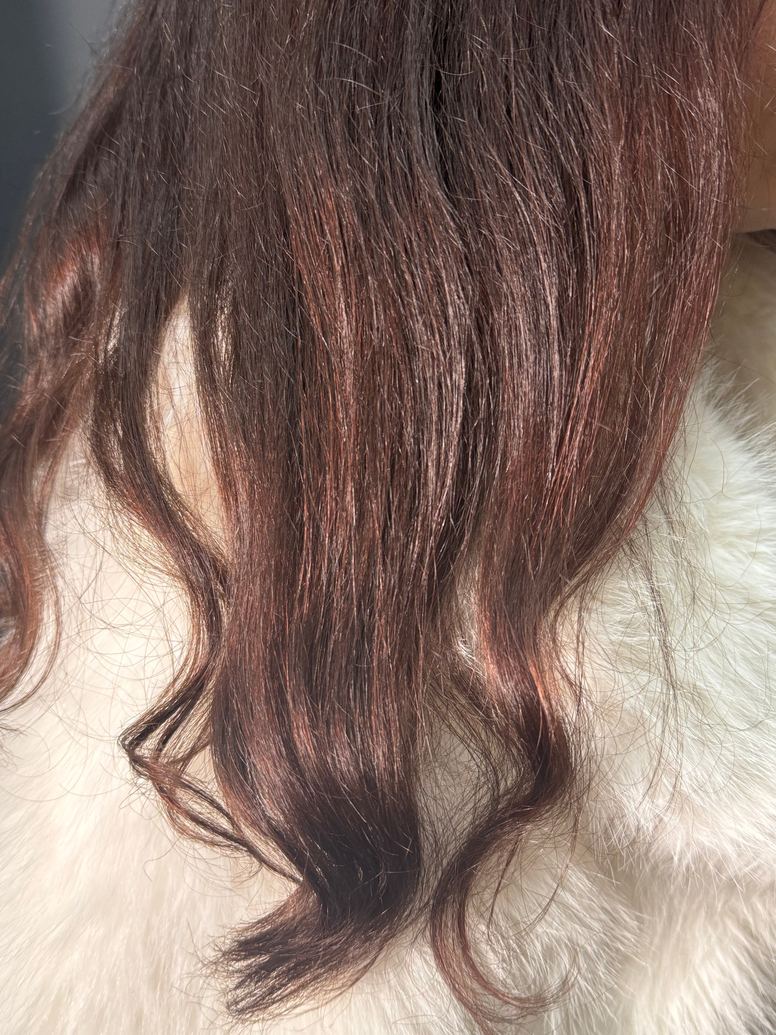 пример работы на темных волосах фотография номер 12