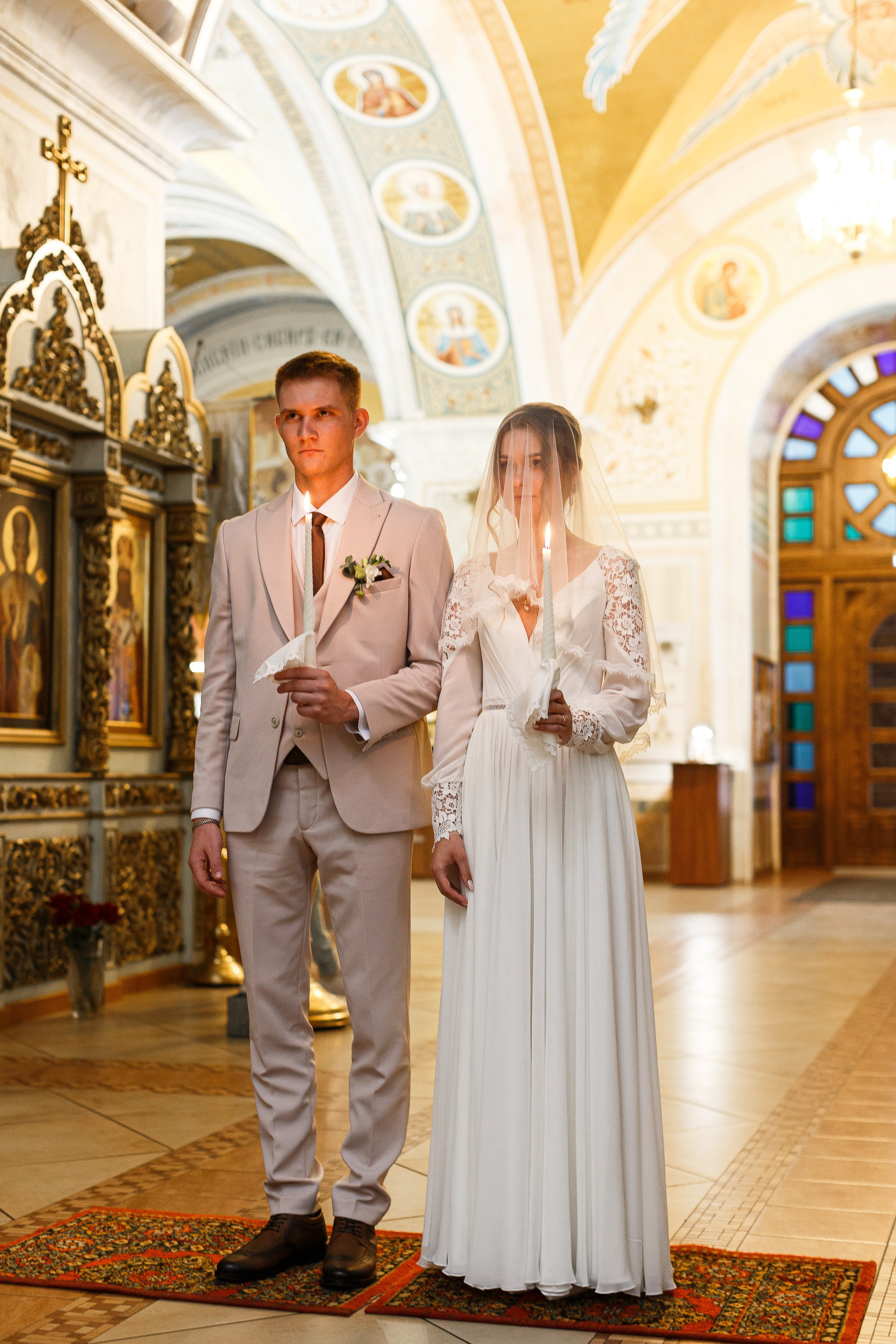 Венчание в храме Живоначальной Троицы на Шаболовке