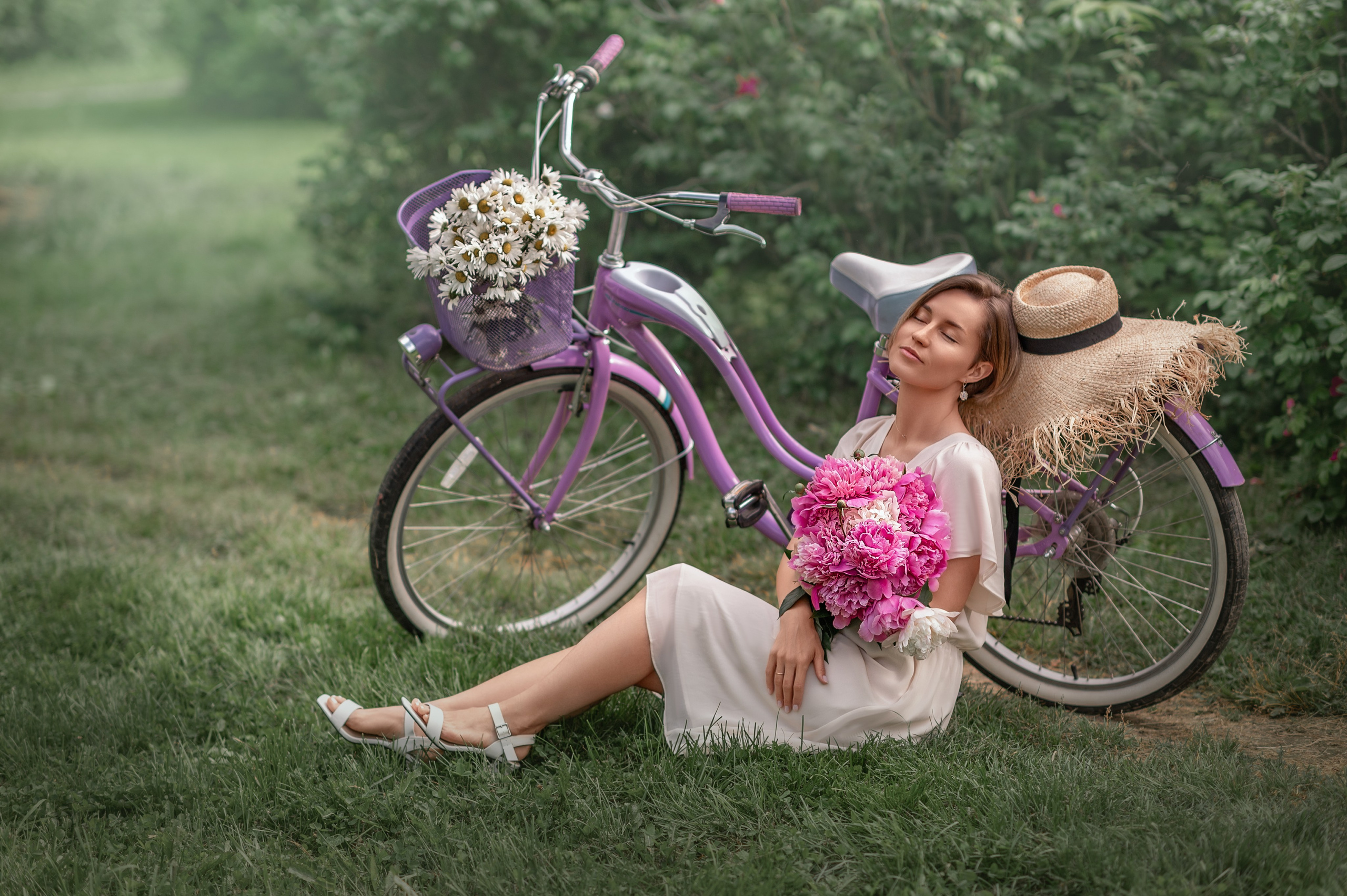 С ВЕЛОСИПЕДОМ. Семейный фотограф Екатеринбург Лора Мур