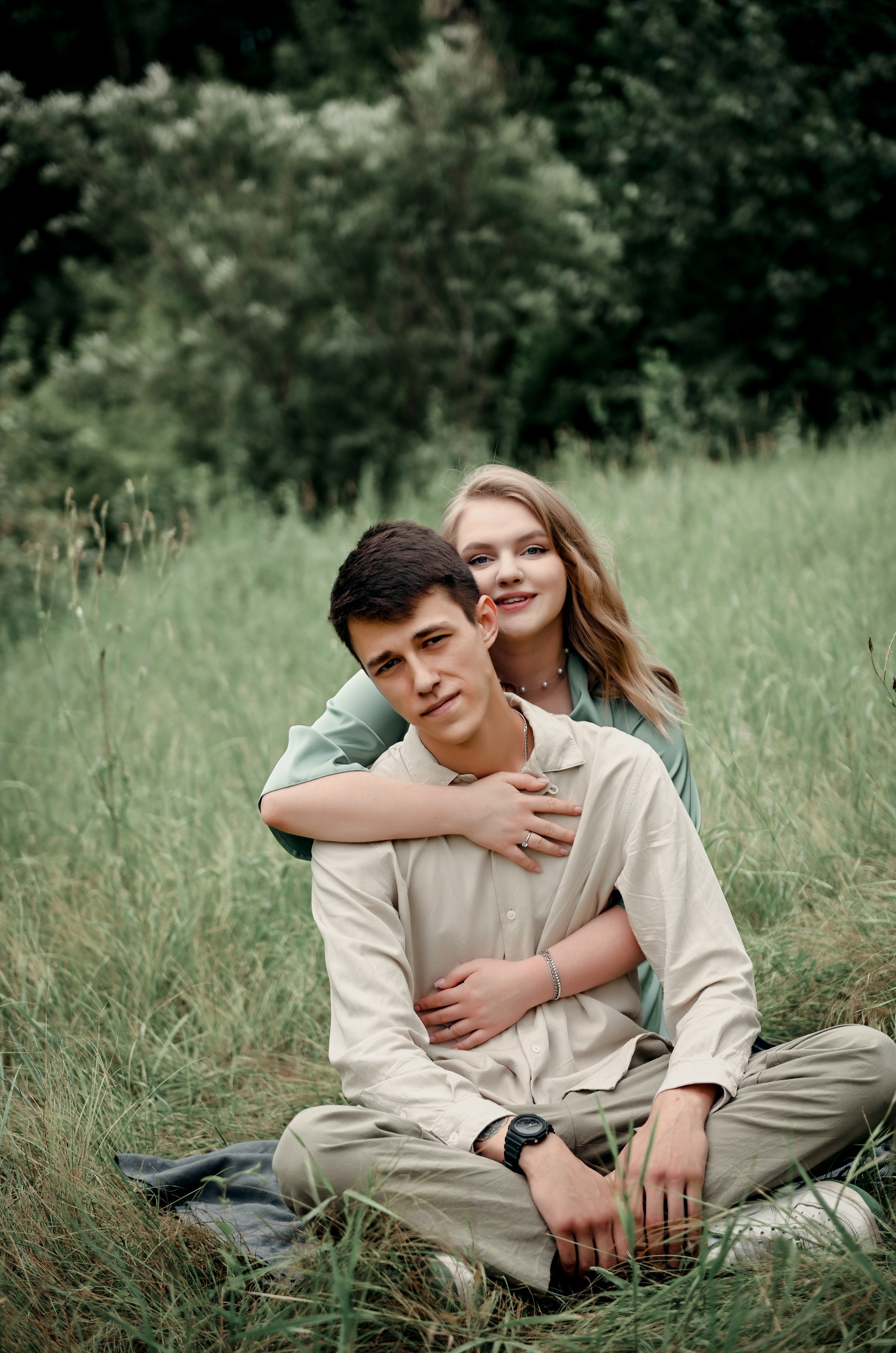 Love story прогулка вместе с песиком))). Свадебный, семейный, детский, контент фотограф в Омске Максим Ильин