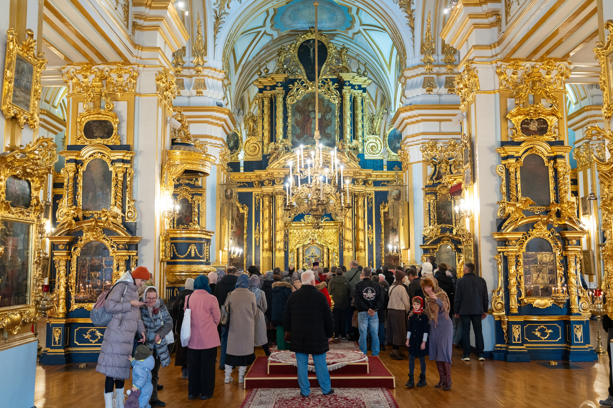 Неделя 23-я по Пятидесятнице. Мчч. Акепсима епископа, Иосифа пресвитера и Аифала диакона. Обновление храма вмч. Георгия в Лидде. НИКОЛО-БОГОЯВЛЕНСКИЙ МОРСКОЙ СОБОР