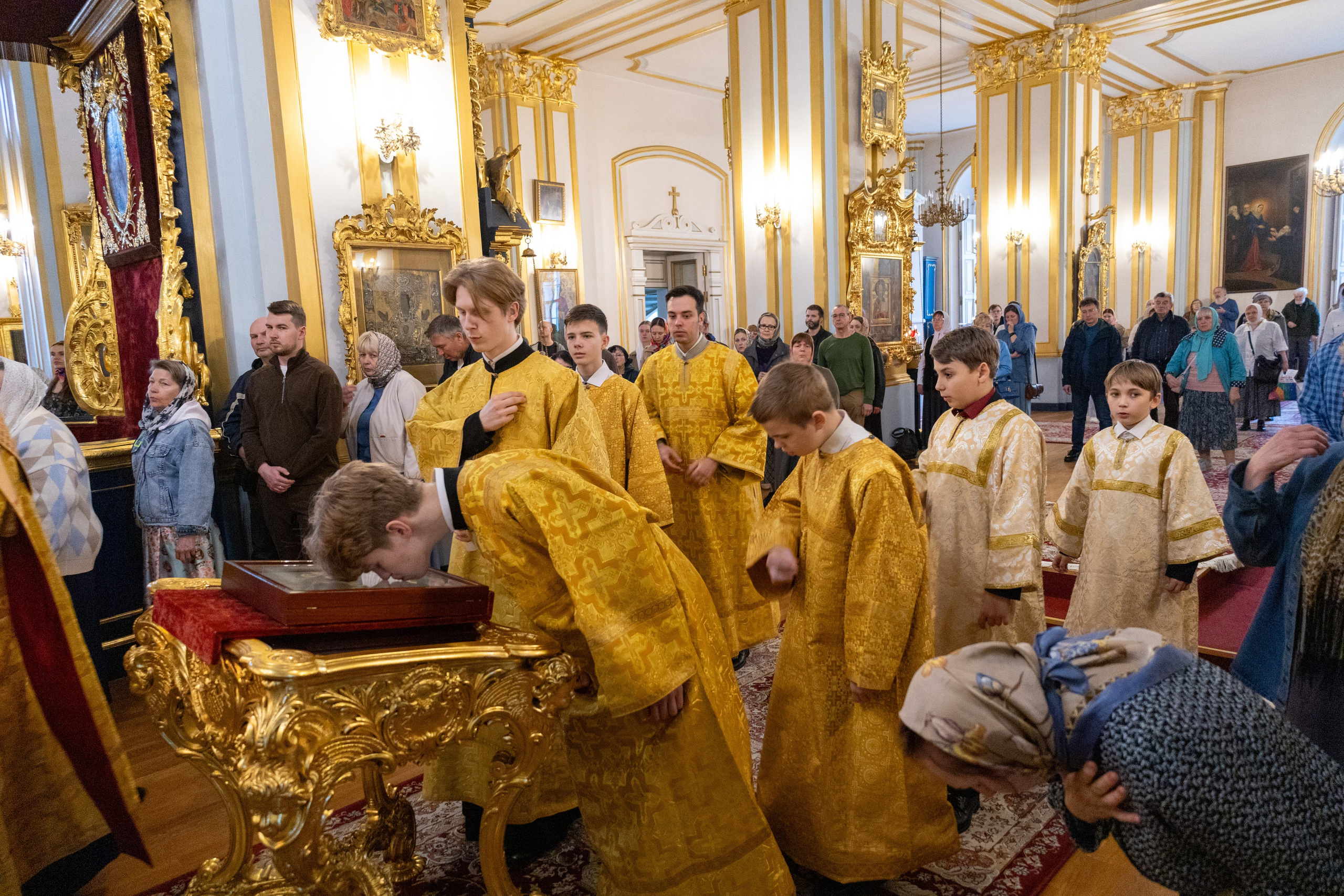 НЕДЕЛЯ 3-Я ПО ПЯТИДЕСЯТНИЦЕ. ВСЕХ СВЯТЫХ САНКТ-ПЕТЕРБУРГСКОЙ МИТРОПОЛИИ. НИКОЛО-БОГОЯВЛЕНСКИЙ МОРСКОЙ СОБОР