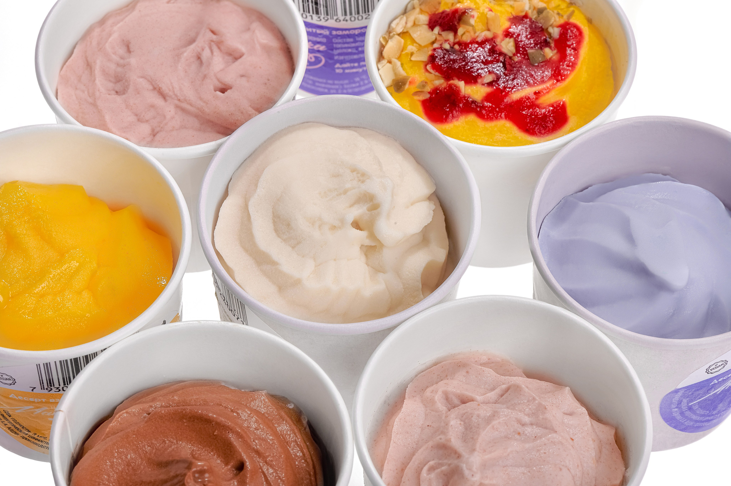 Портфолио каталожной съёмки: замороженные десерты "ЗОЖное лето". Фотограф Яковлев Роман — Красноярск