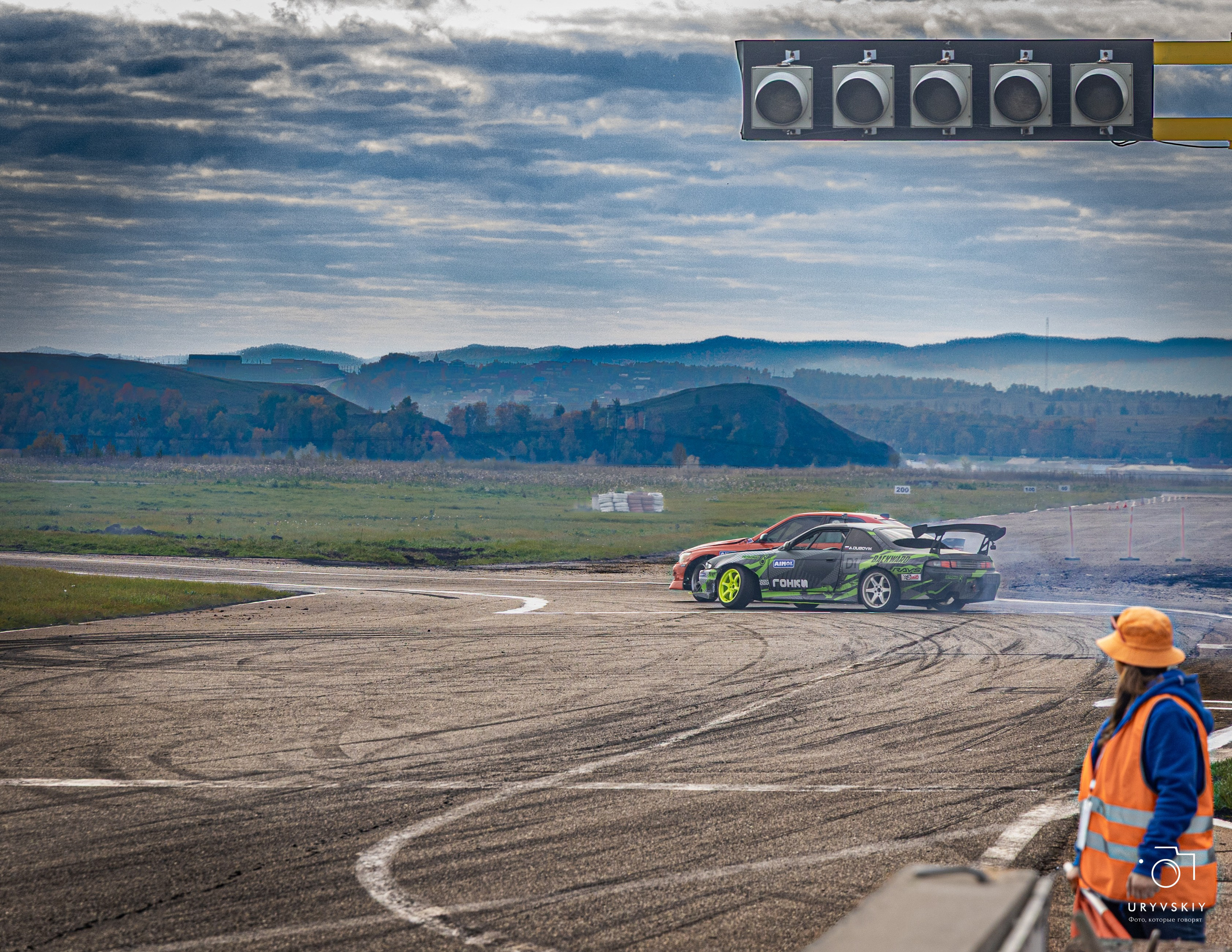 Красное кольцо. Дрифт баттл. Игорь Урывский. Фотограф Красноярск