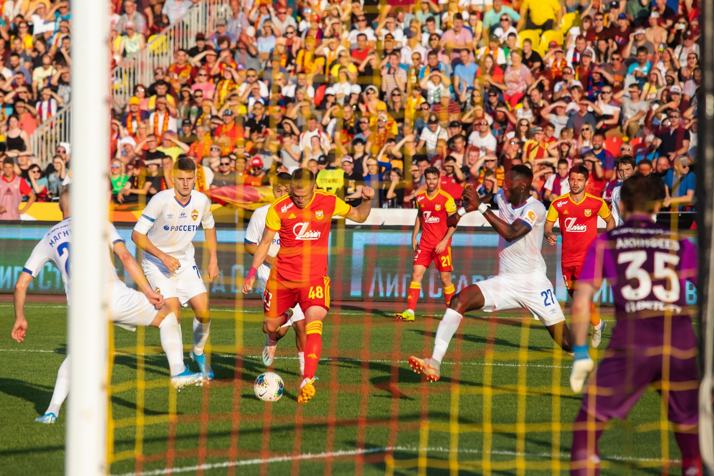 Арсенал 1-2 ЦСКА (1 сентября 2019). Репортажный фотограф Алексей Пирязев