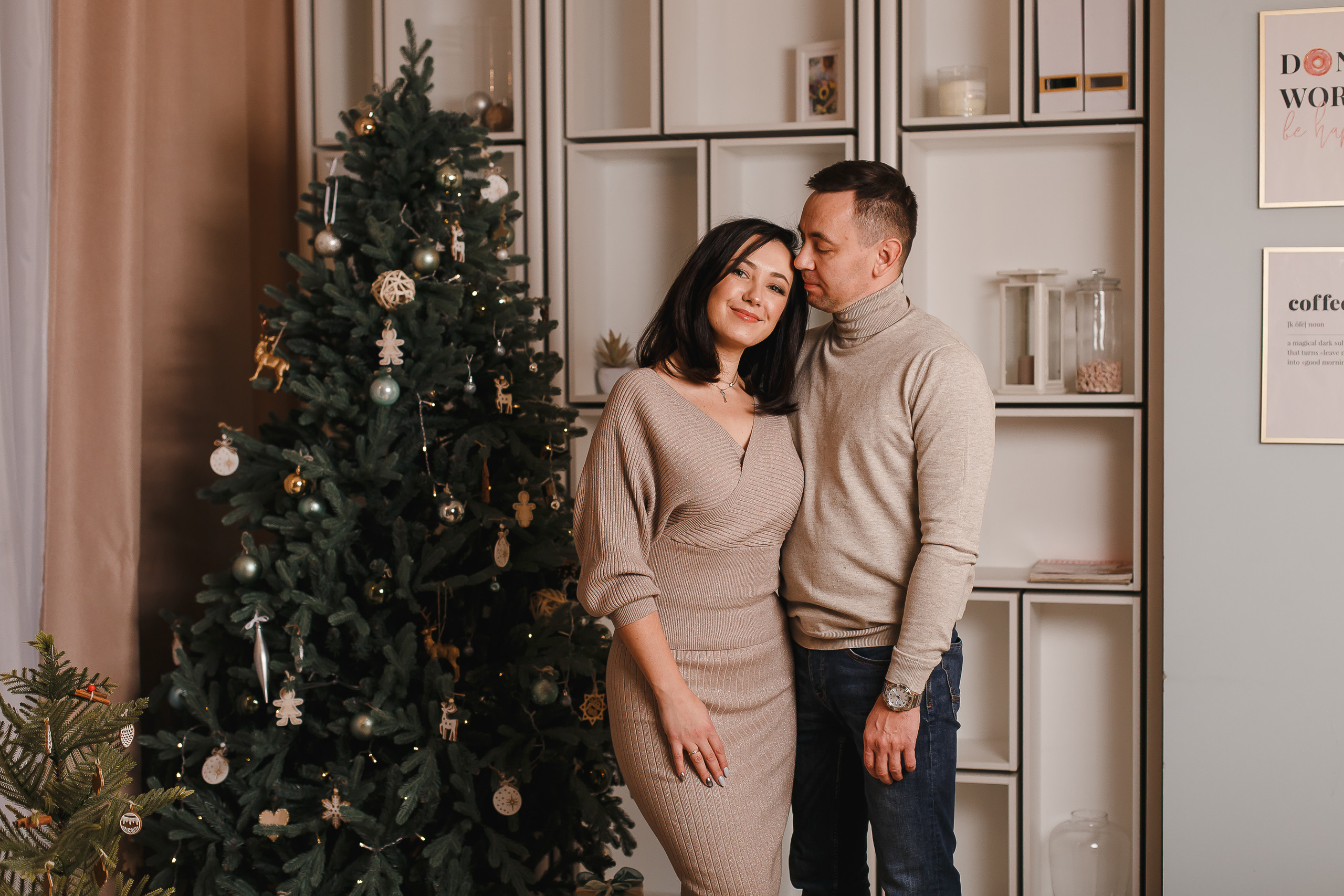 Новогодняя фотосессия в студии Леона СПб