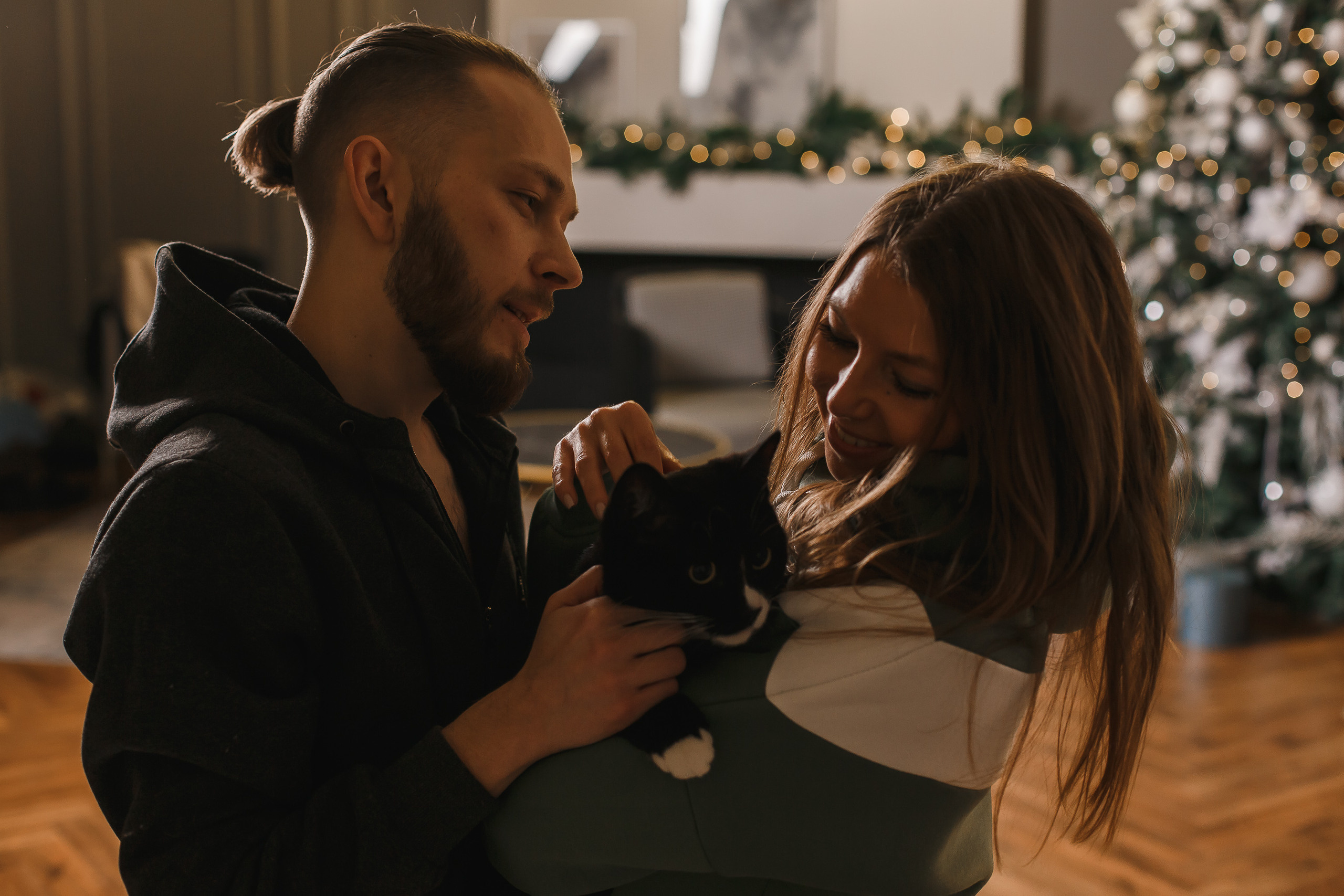 Новогодняя фотосессия лавстори