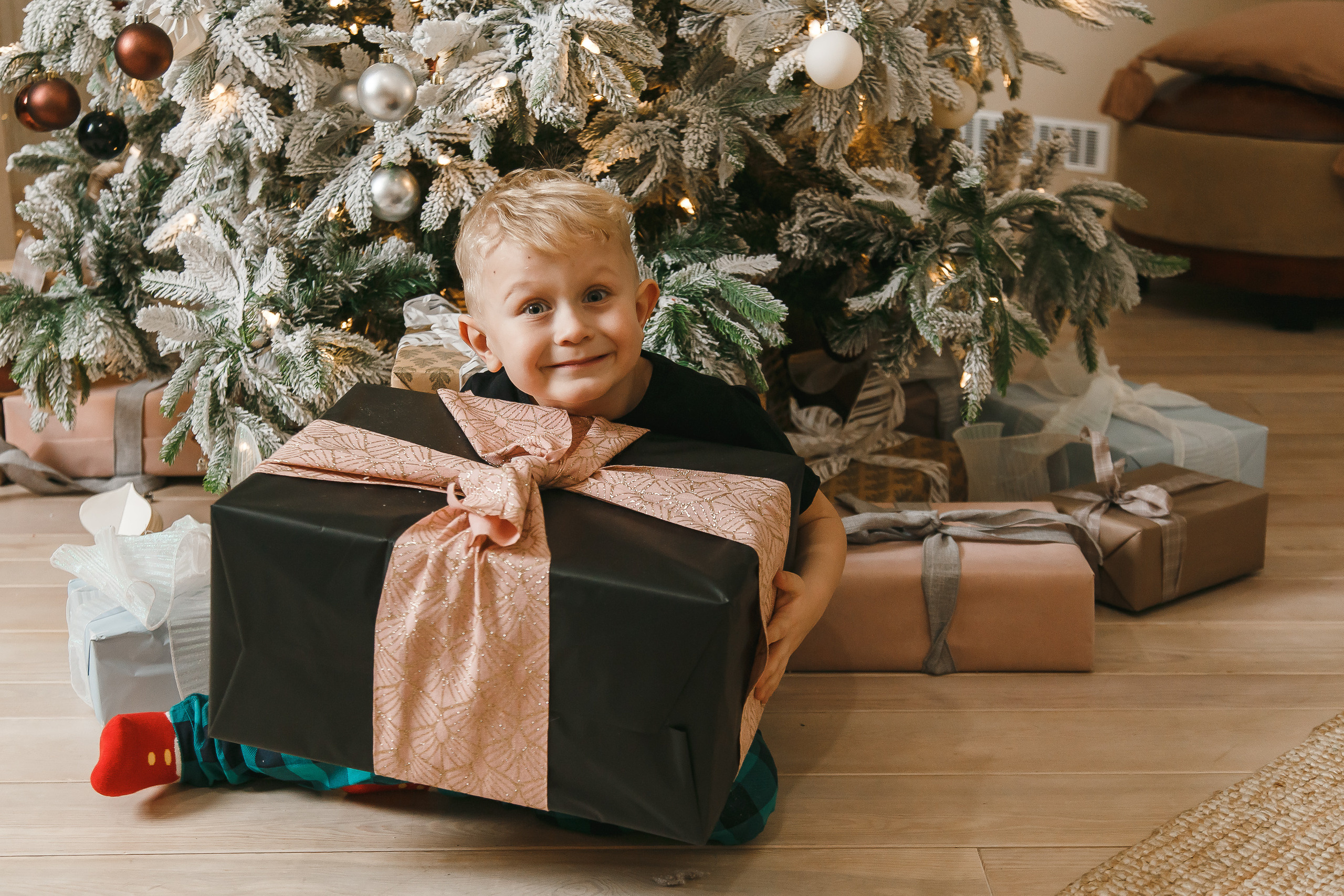 Семейная новогодняя фотосессия