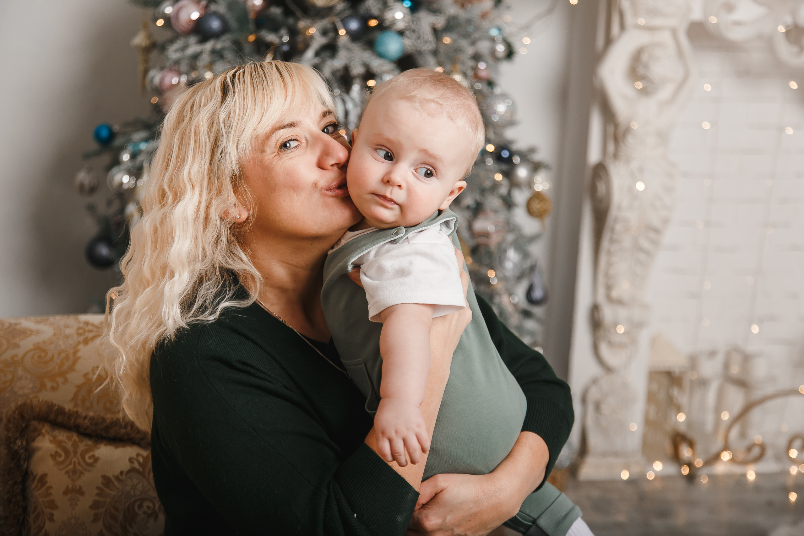 Новогодняя фотосессия в студии Мапед