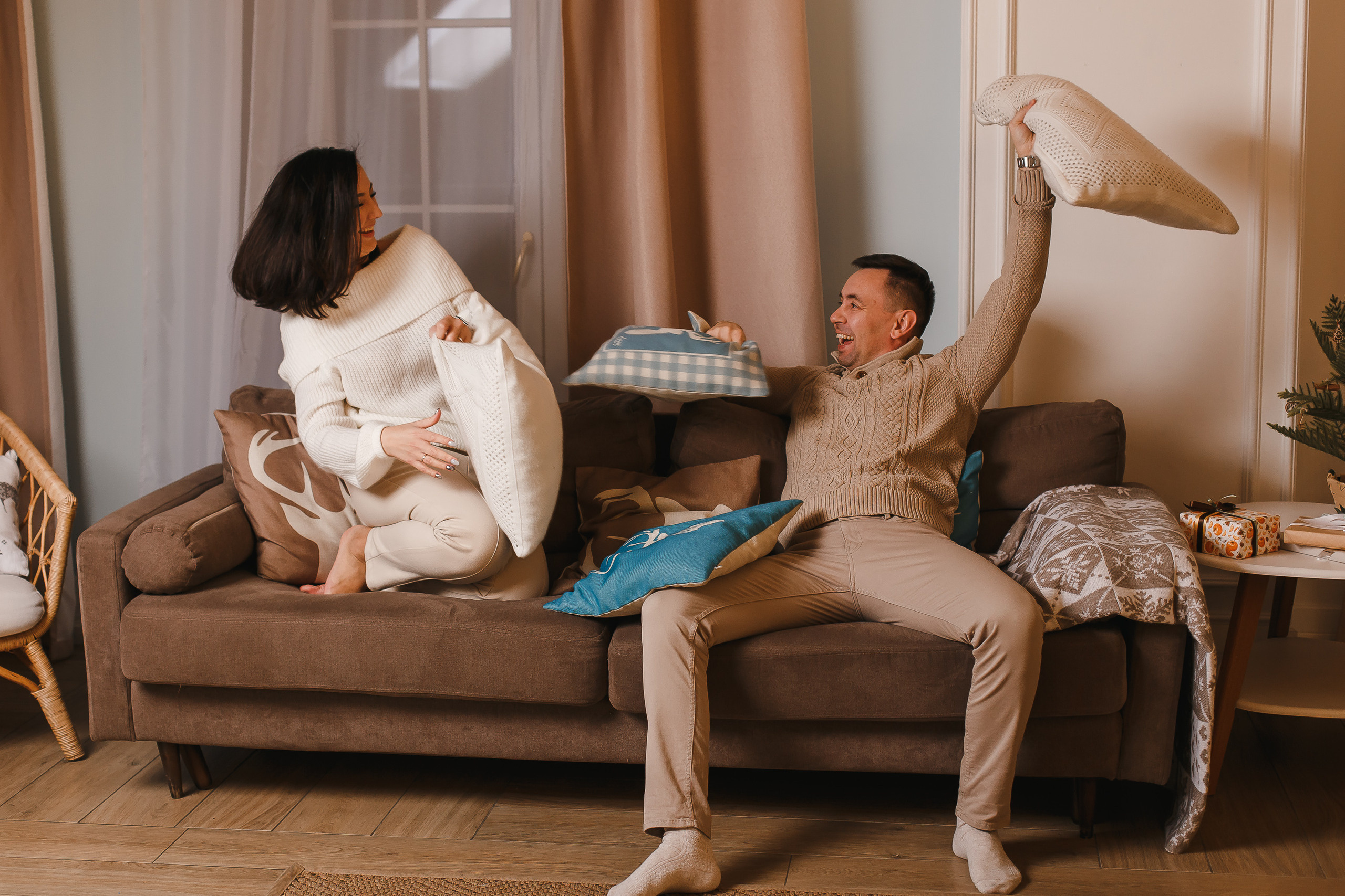 Новогодняя фотосессия в студии Леона СПб