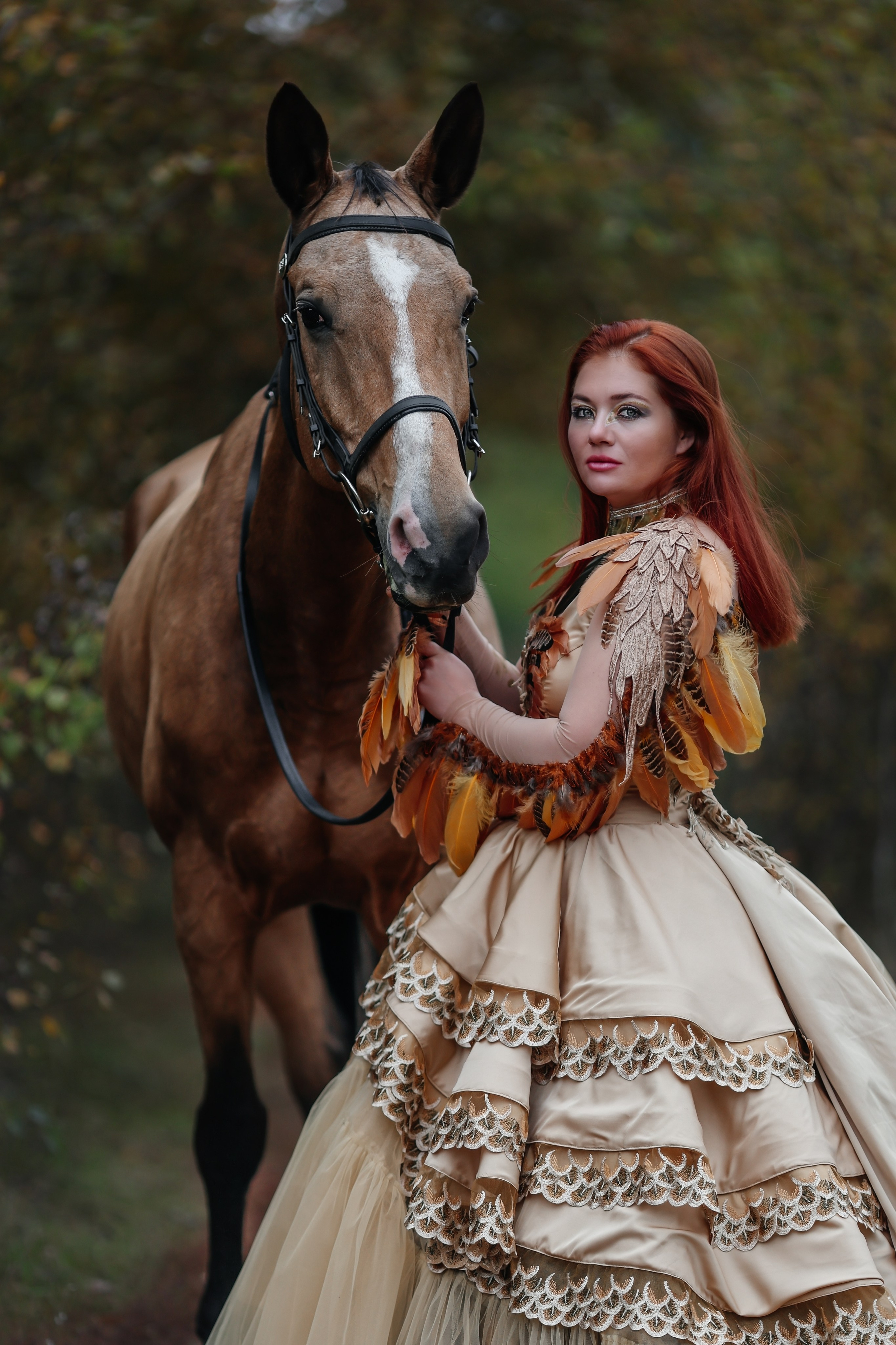 Съемки с лошадьми. Семейный фотограф Москва и область Дербунова Елена