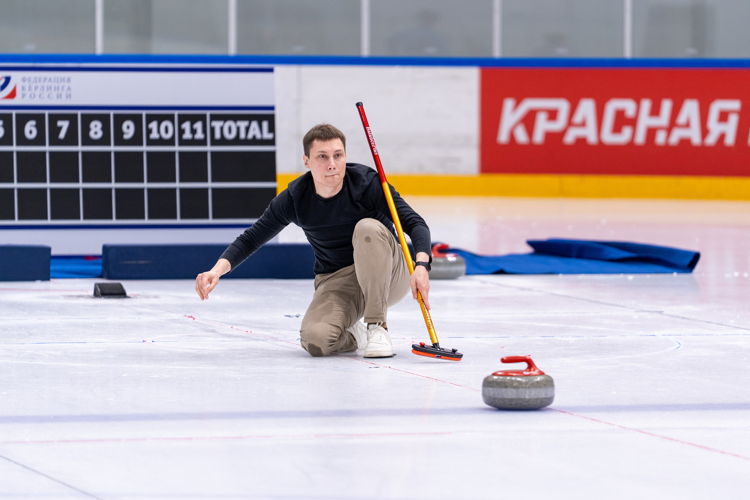 Керлинг для компании Р-Фарм. Репортажный фотограф в Красной Поляне и Сочи Павлюченко Екатерина