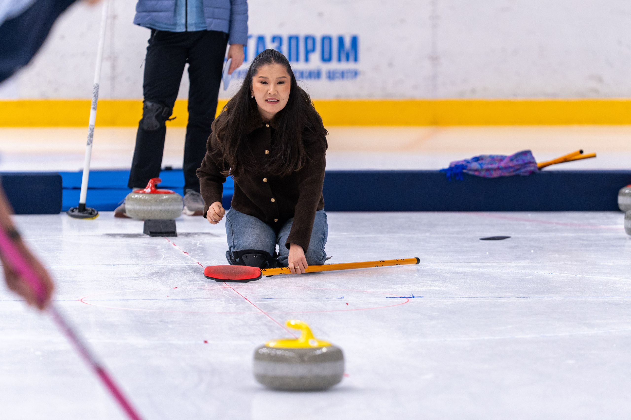 Керлинг для компании Р-Фарм. Репортажный фотограф в Красной Поляне и Сочи Павлюченко Екатерина
